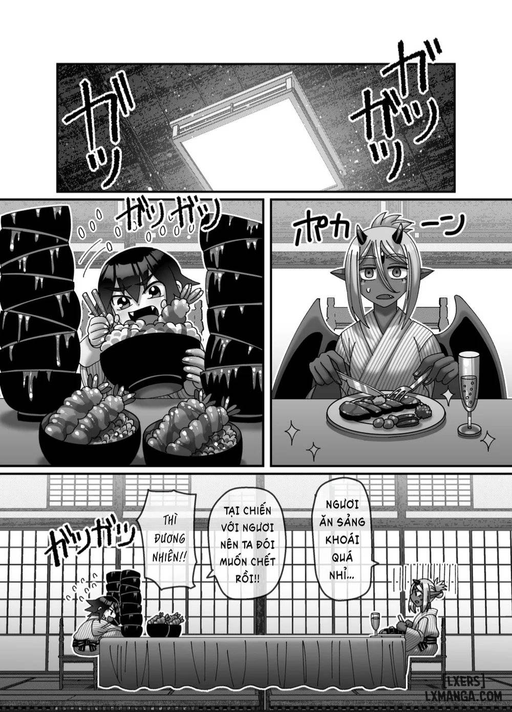 HentaiVN.net - Ảnh 10 - Maou-sama wa Yuusha ni Goshuushin - Chap 1
