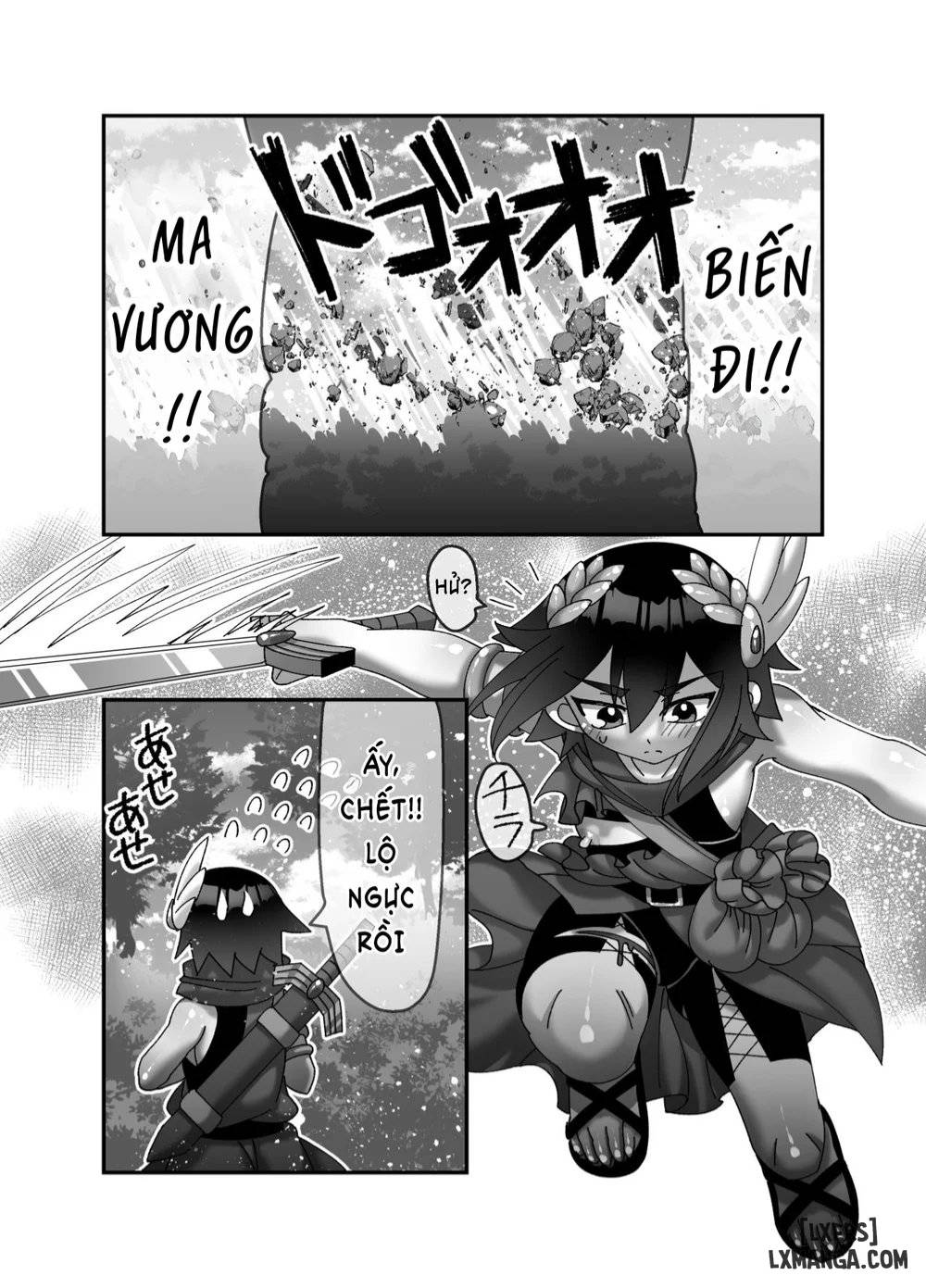 HentaiVN.net - Ảnh 5 - Maou-sama wa Yuusha ni Goshuushin - Chap 1