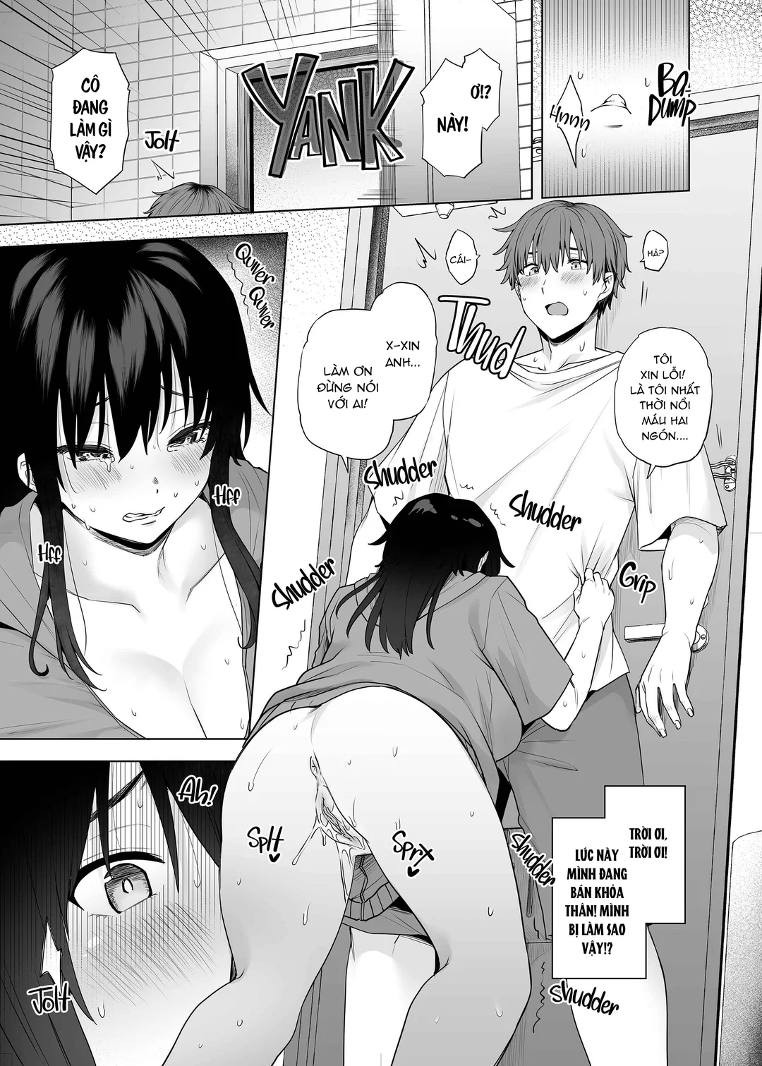 HentaiVN.net - Ảnh 11 - Cô hàng xóm Misaki trộm đồ lót - Chap 1