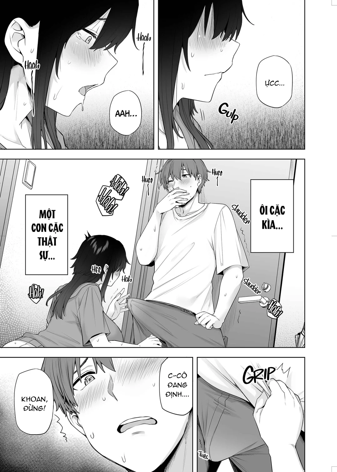 HentaiVN.net - Ảnh 13 - Cô hàng xóm Misaki trộm đồ lót - Chap 1