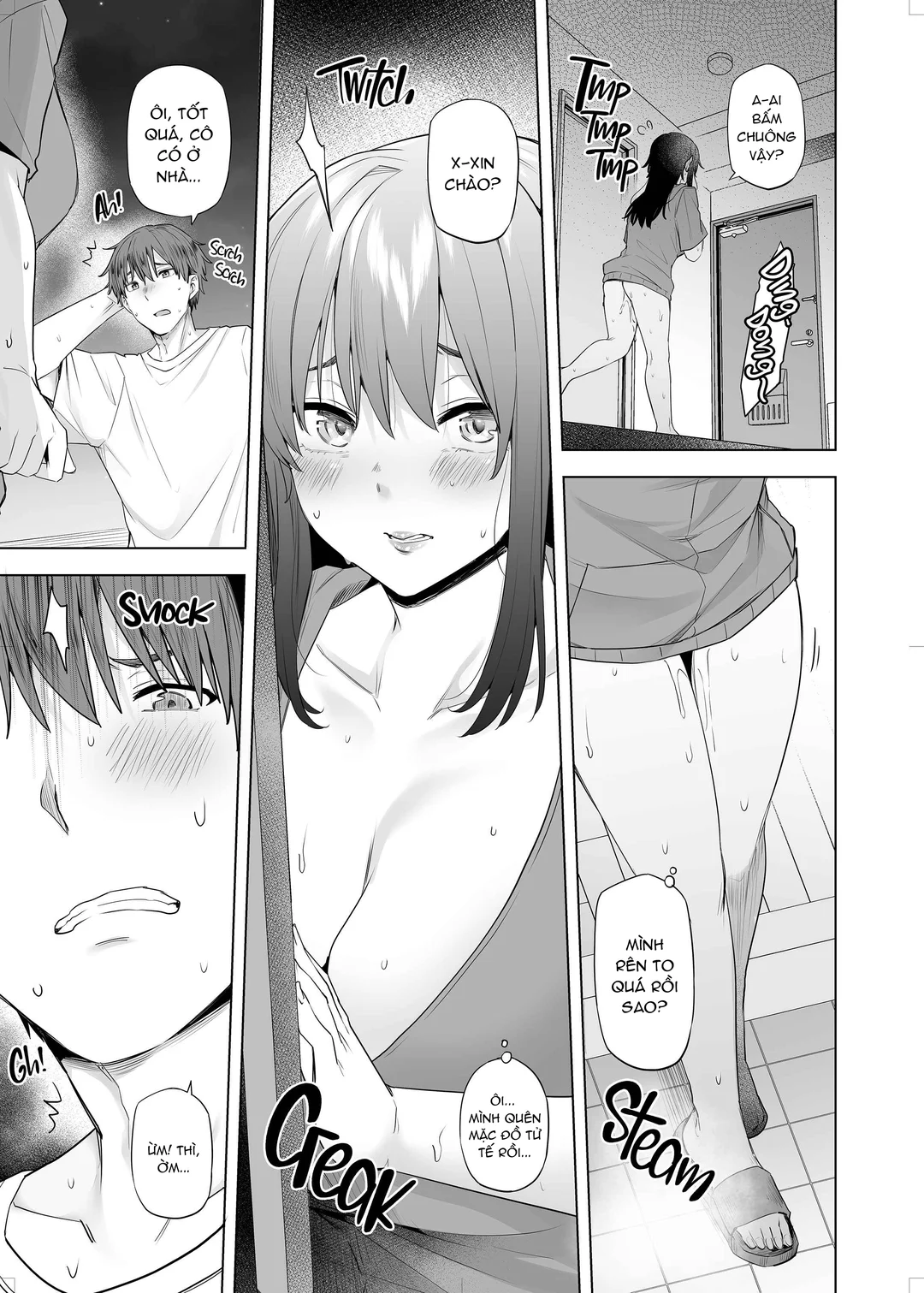 HentaiVN.net - Ảnh 9 - Cô hàng xóm Misaki trộm đồ lót - Chap 1
