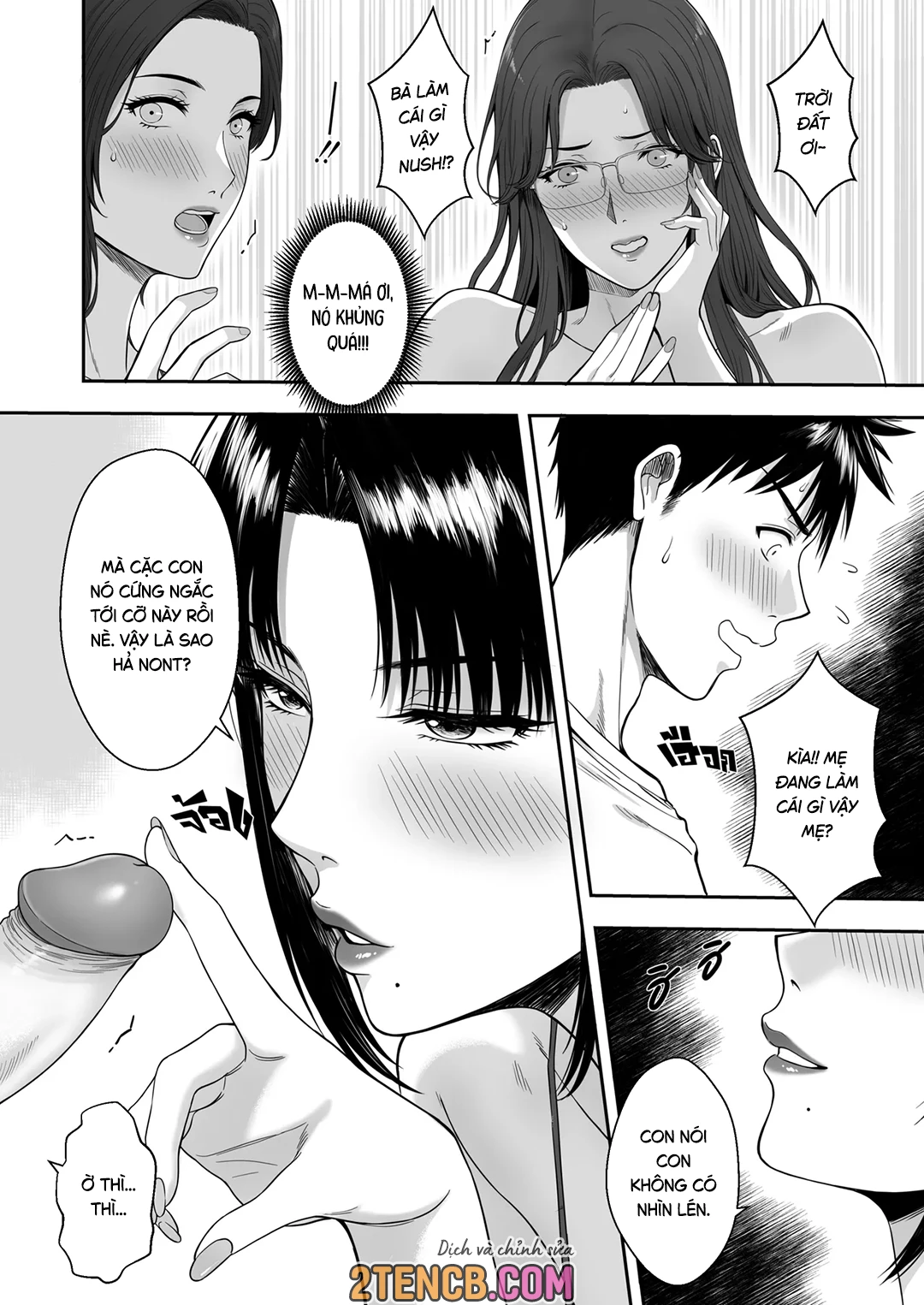 HentaiVN.net - Ảnh 13 - Những người bạn của mẹ tôi - Chap 2