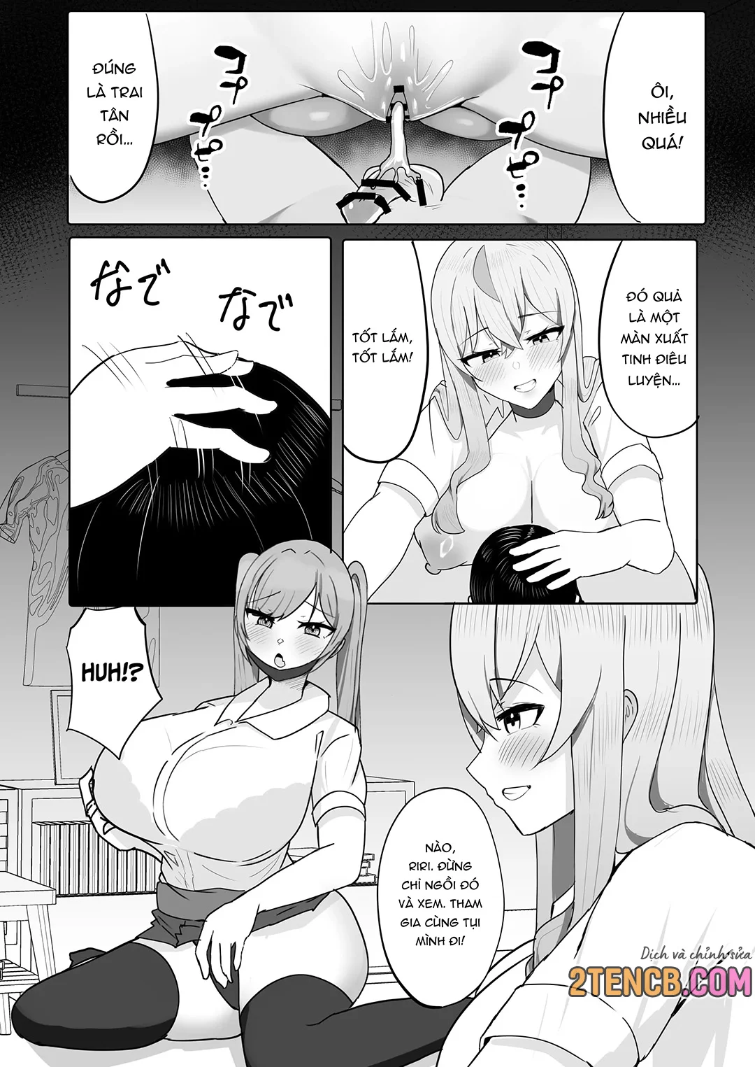 HentaiVN.net - Ảnh 21 - Được dàn harem gal vây quanh - Chap 1