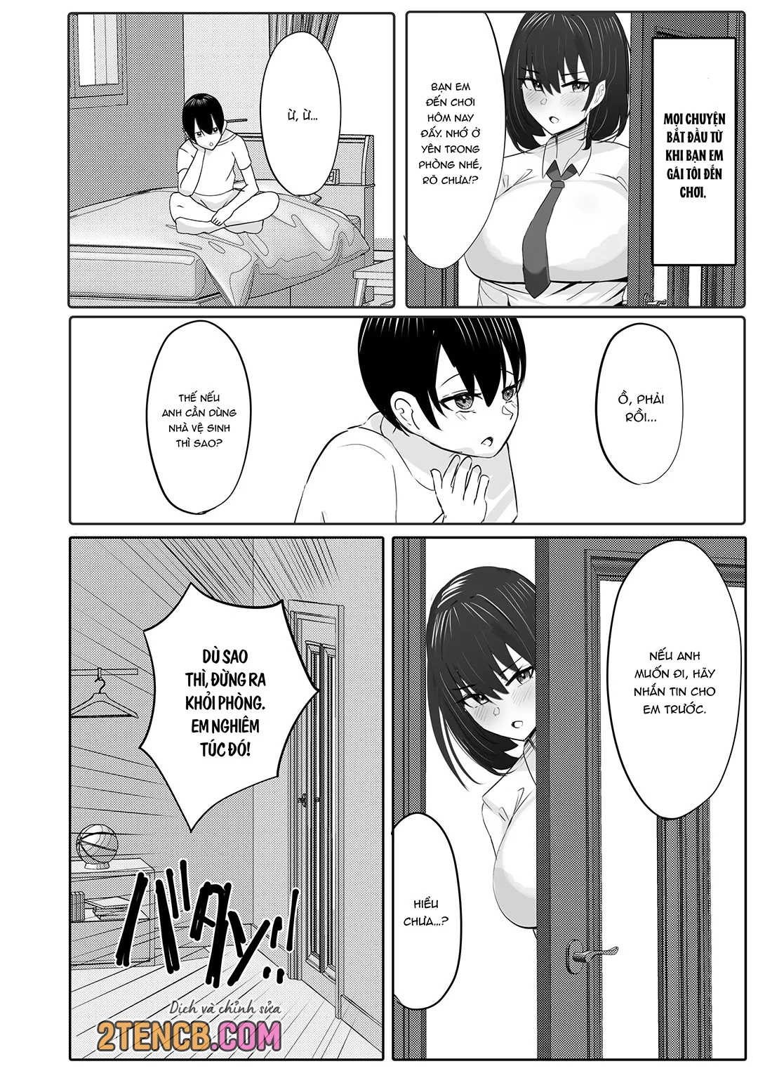 HentaiVN.net - Ảnh 5 - Được dàn harem gal vây quanh - Chap 1