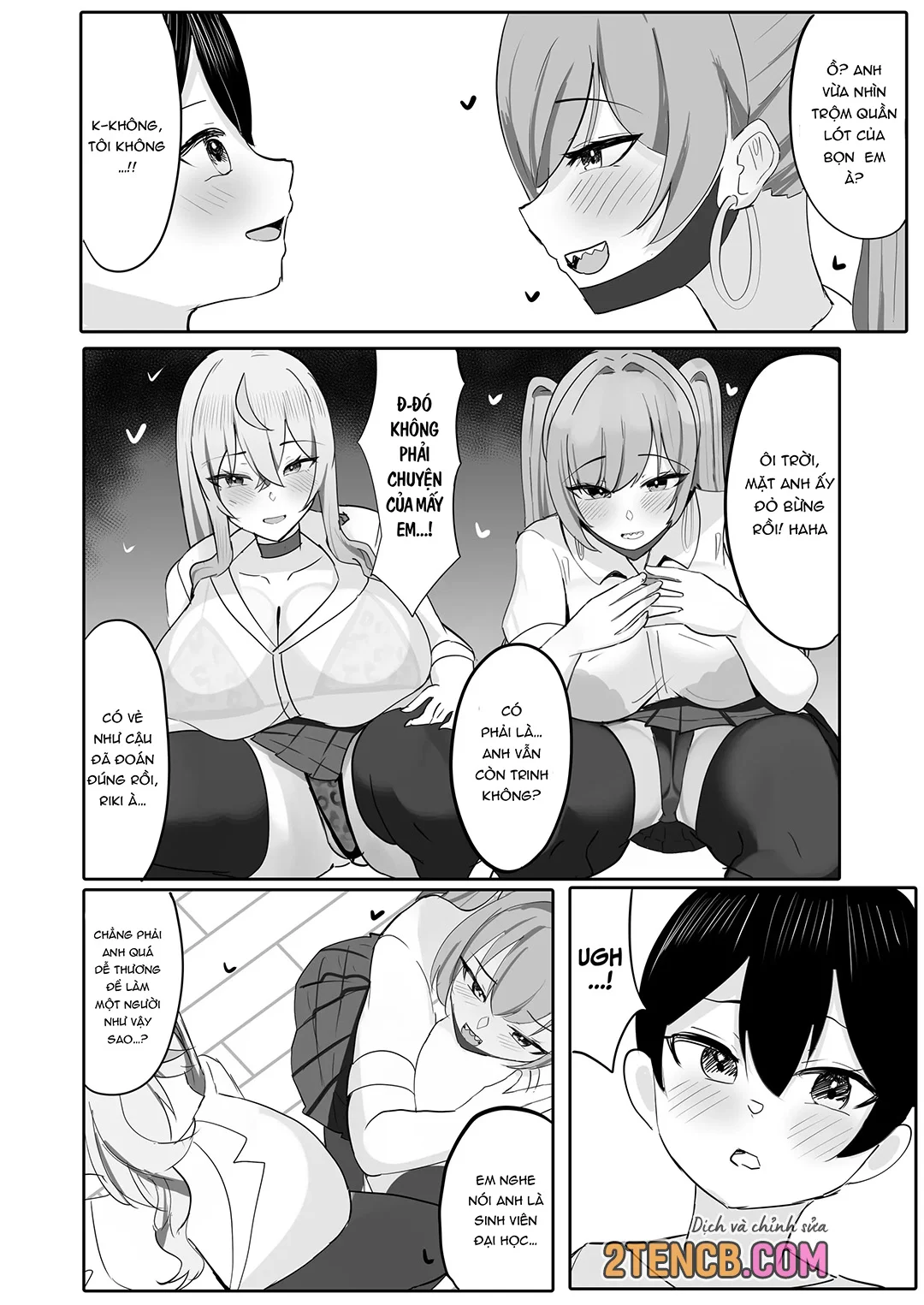 HentaiVN.net - Ảnh 9 - Được dàn harem gal vây quanh - Chap 1