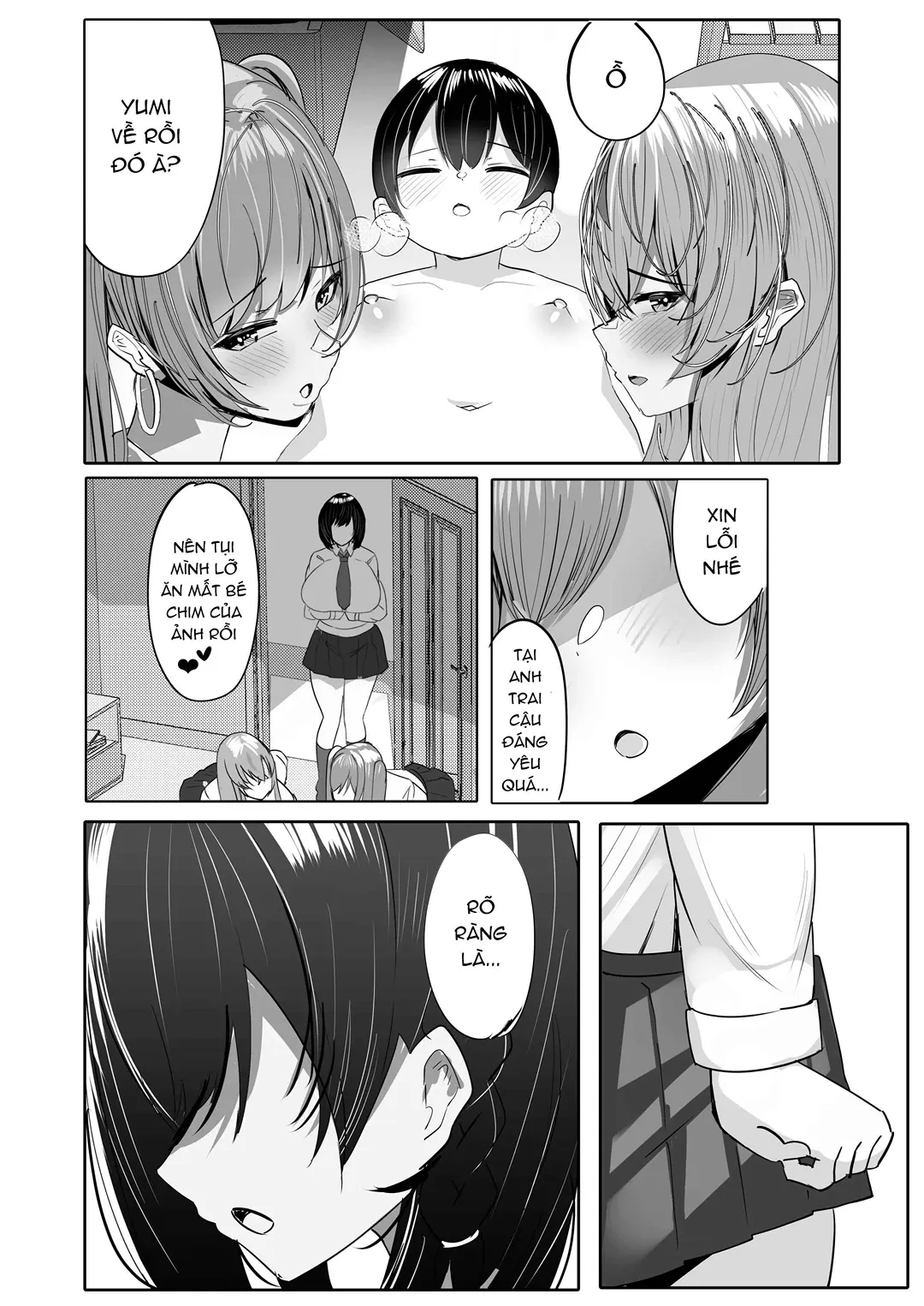 HentaiVN.net - Ảnh 5 - Được dàn harem gal vây quanh - Chap 2