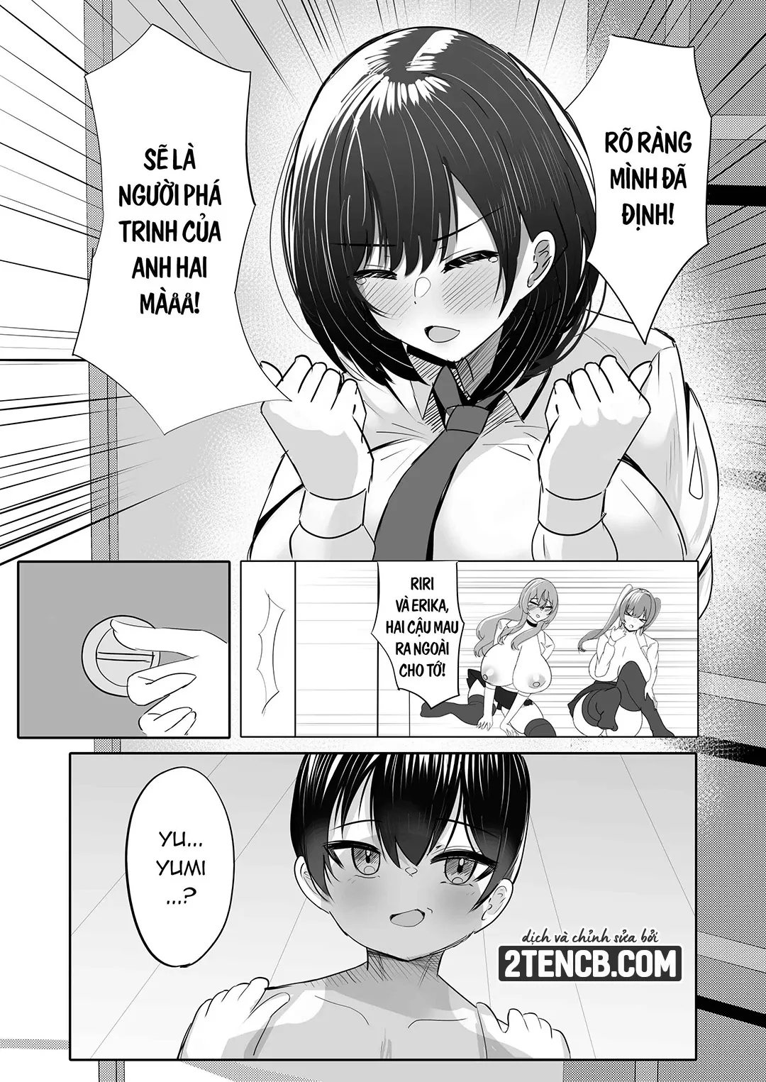HentaiVN.net - Ảnh 6 - Được dàn harem gal vây quanh - Chap 2