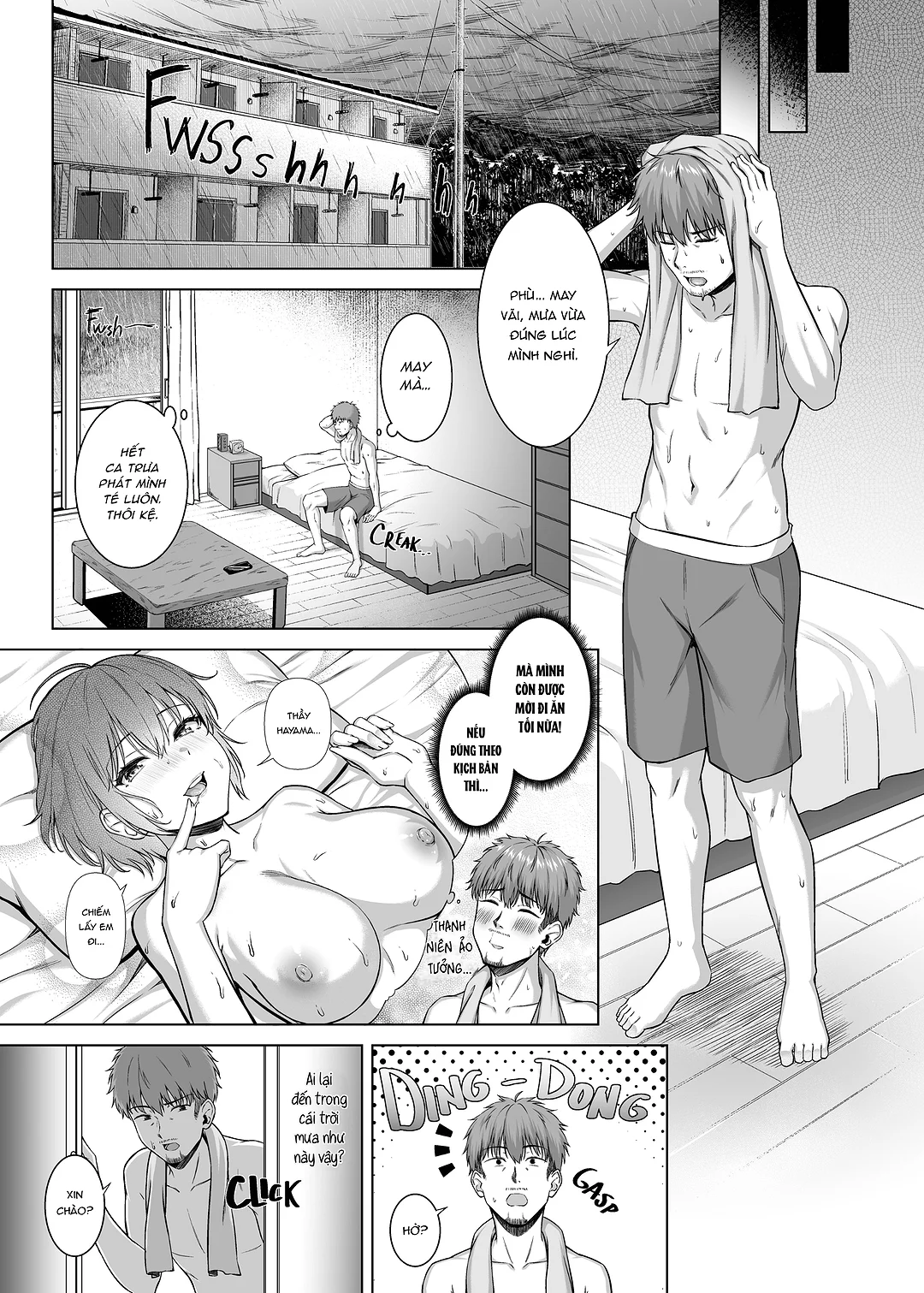 HentaiVN.net - Ảnh 16 - Người đẹp đội bơi phát điên vì sex - Chap 2