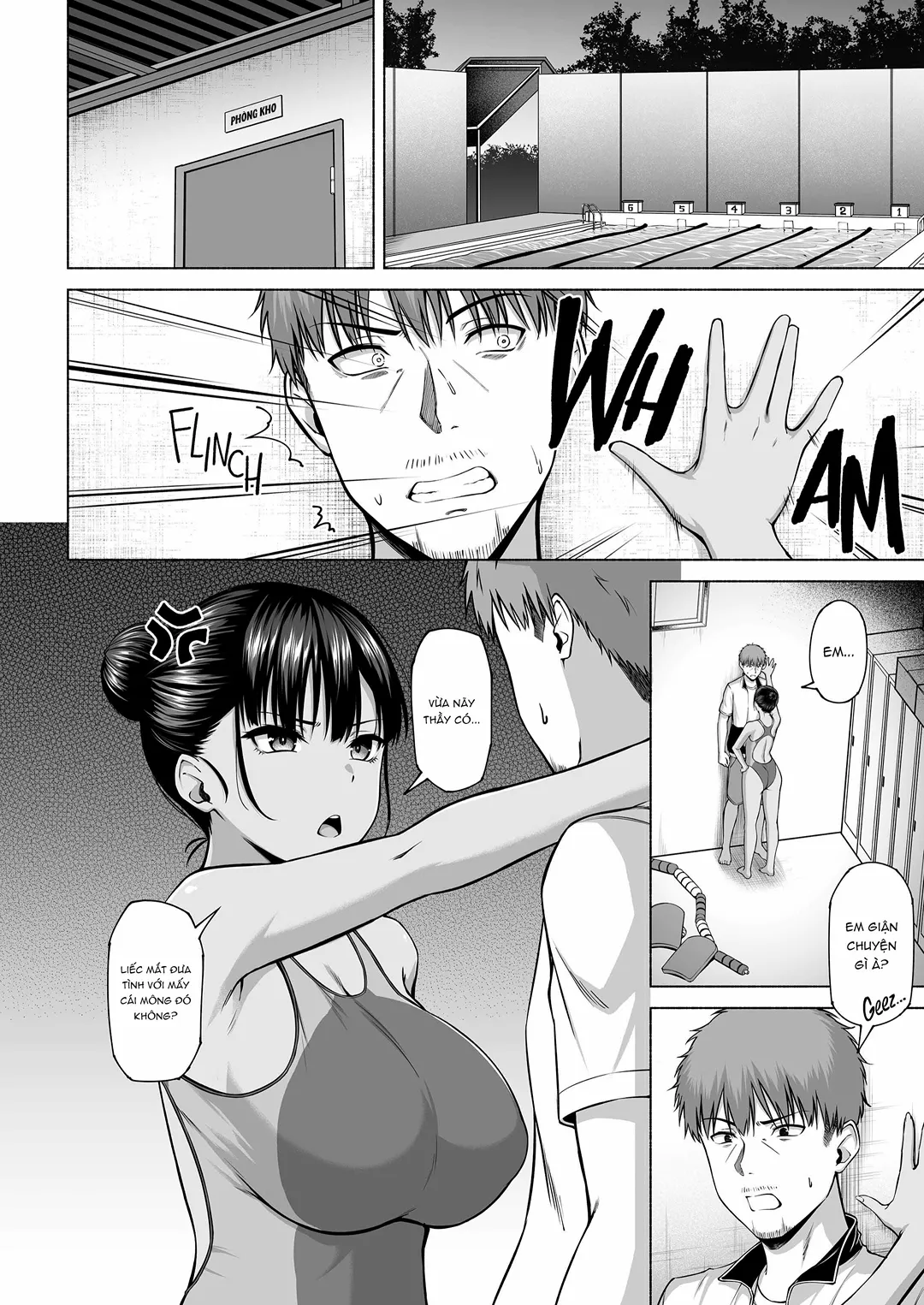 HentaiVN.net - Ảnh 21 - Người đẹp đội bơi phát điên vì sex - Chap 3