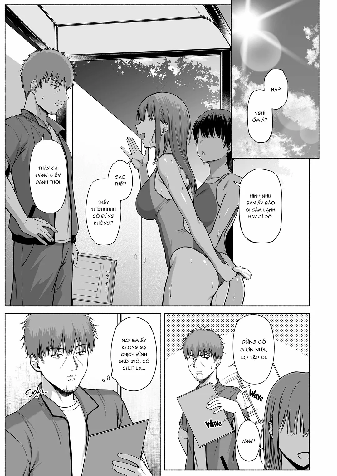 HentaiVN.net - Ảnh 36 - Người đẹp đội bơi phát điên vì sex - Chap 3