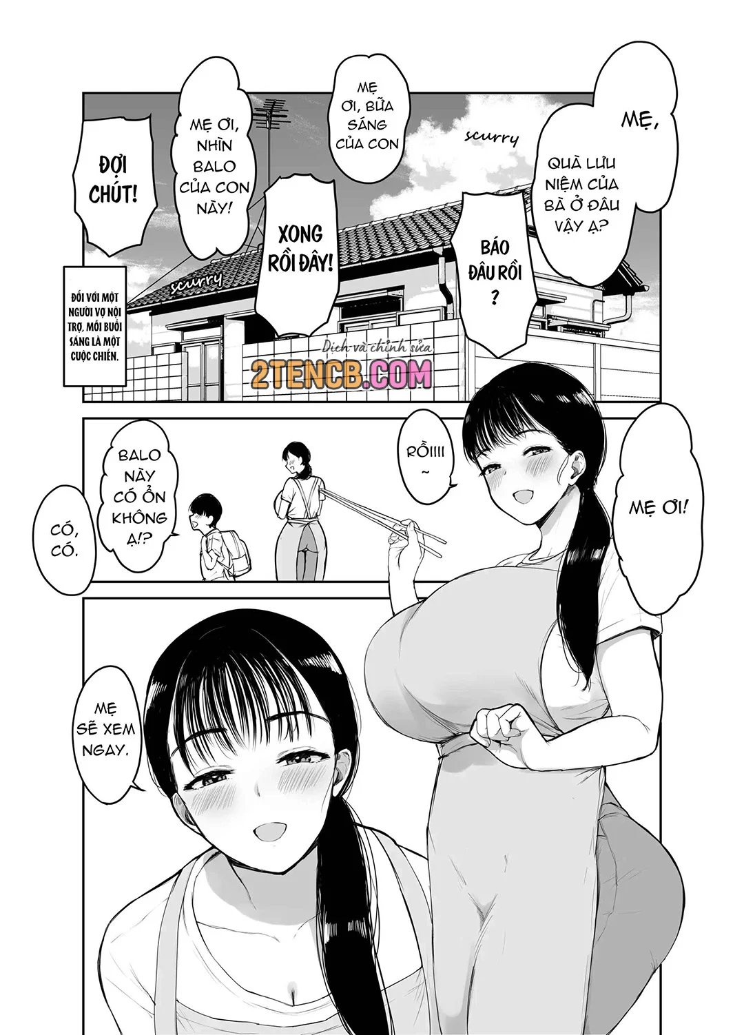HentaiVN.net - Ảnh 3 - Vì mẹ là lựa chọn duy nhất để… - Chap 1
