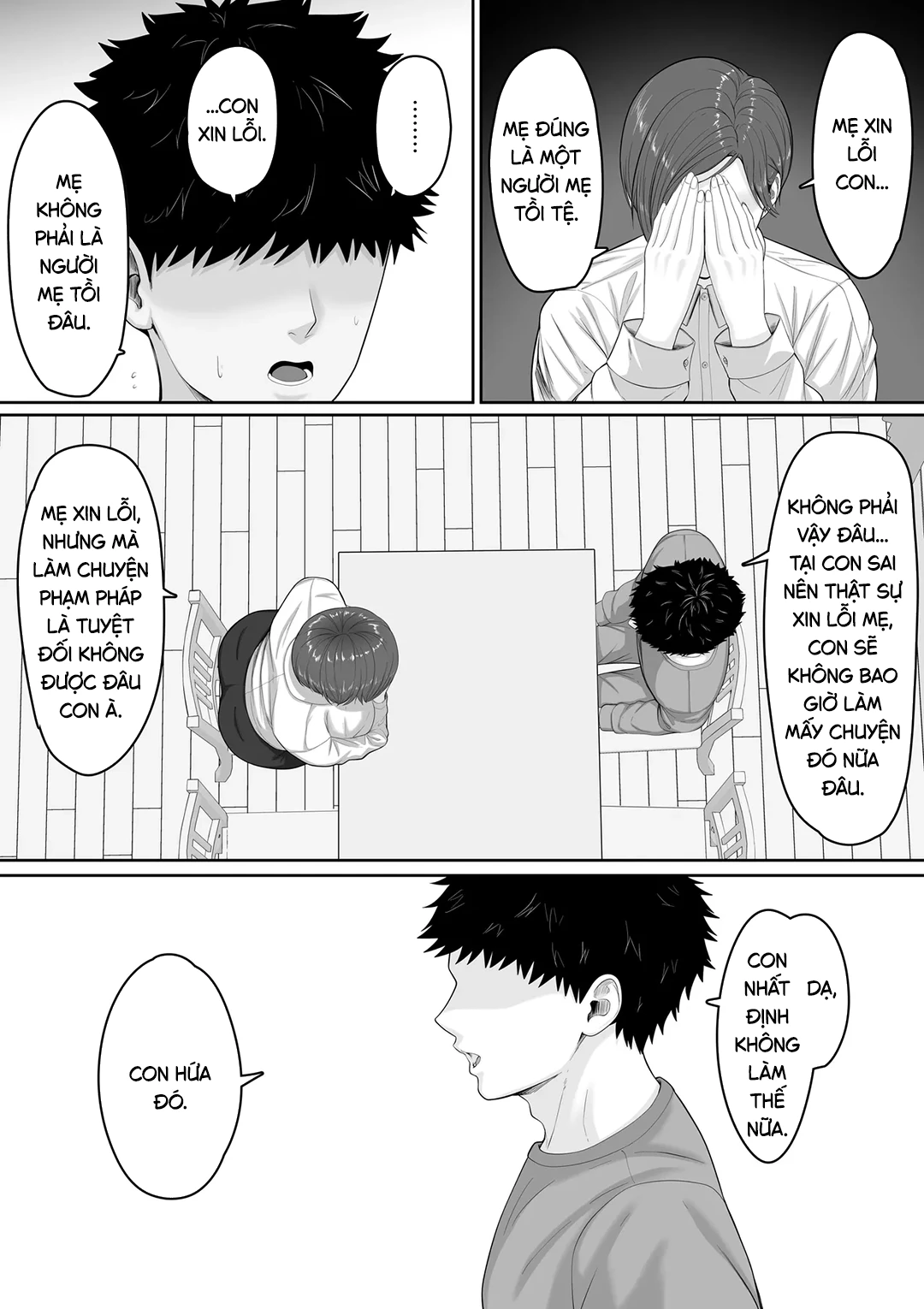 HentaiVN.net - Ảnh 10 - Mẹ tôi là cảnh sát - Chap 1