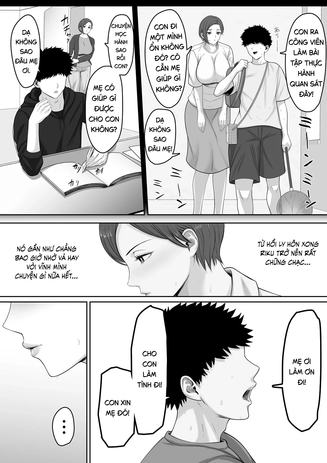 HentaiVN.net - Ảnh 14 - Mẹ tôi là cảnh sát - Chap 1