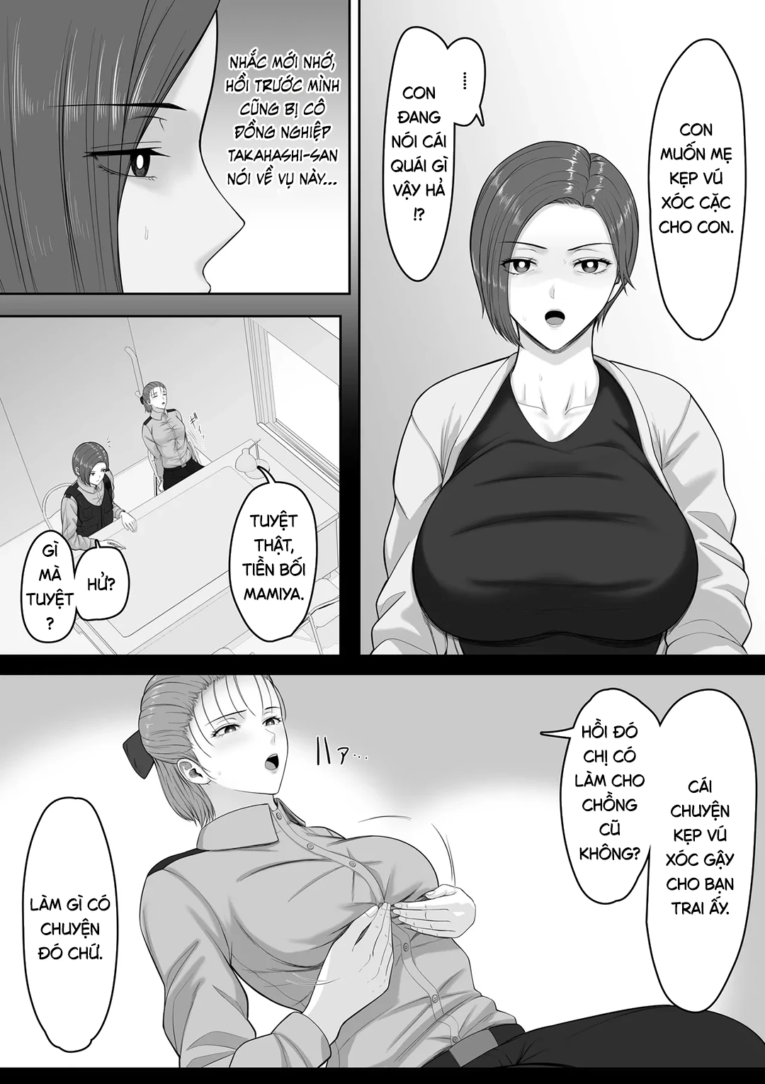 HentaiVN.net - Ảnh 24 - Mẹ tôi là cảnh sát - Chap 1