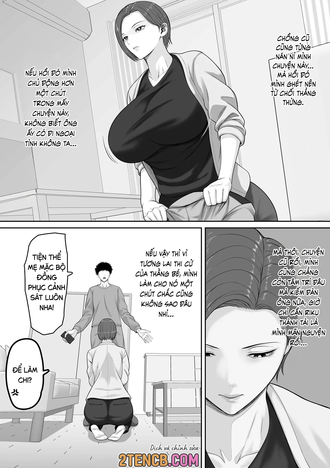 HentaiVN.net - Ảnh 25 - Mẹ tôi là cảnh sát - Chap 1