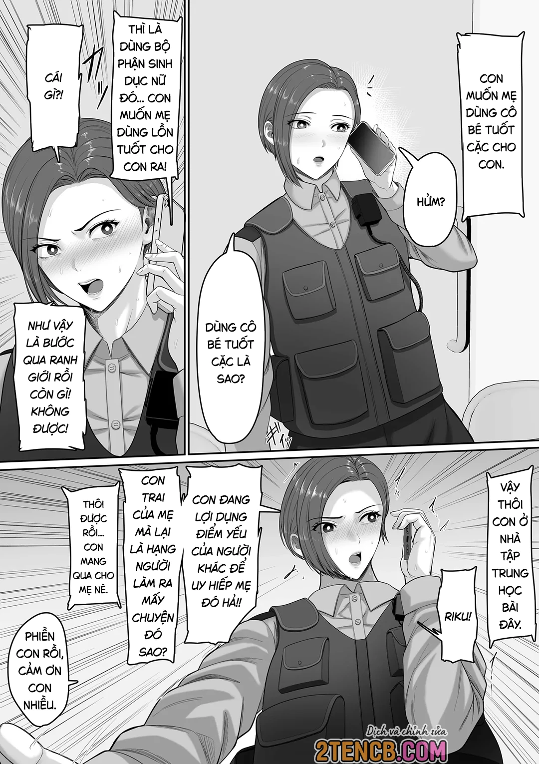 HentaiVN.net - Ảnh 33 - Mẹ tôi là cảnh sát - Chap 1