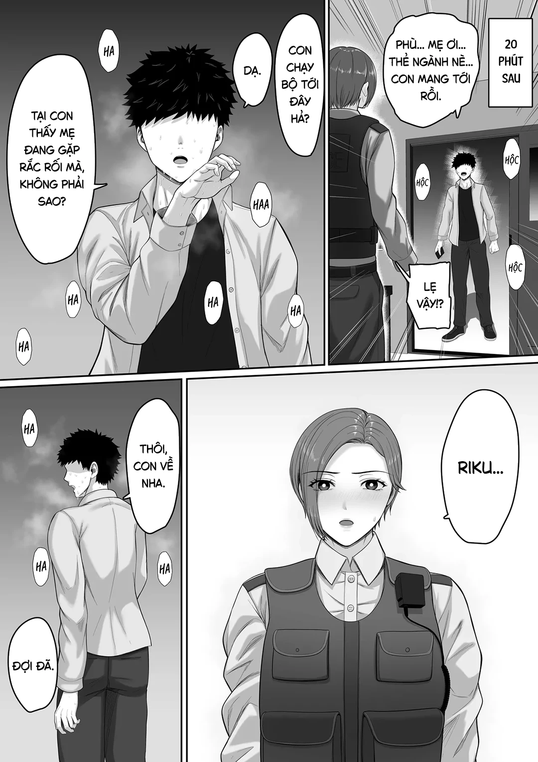 HentaiVN.net - Ảnh 34 - Mẹ tôi là cảnh sát - Chap 1