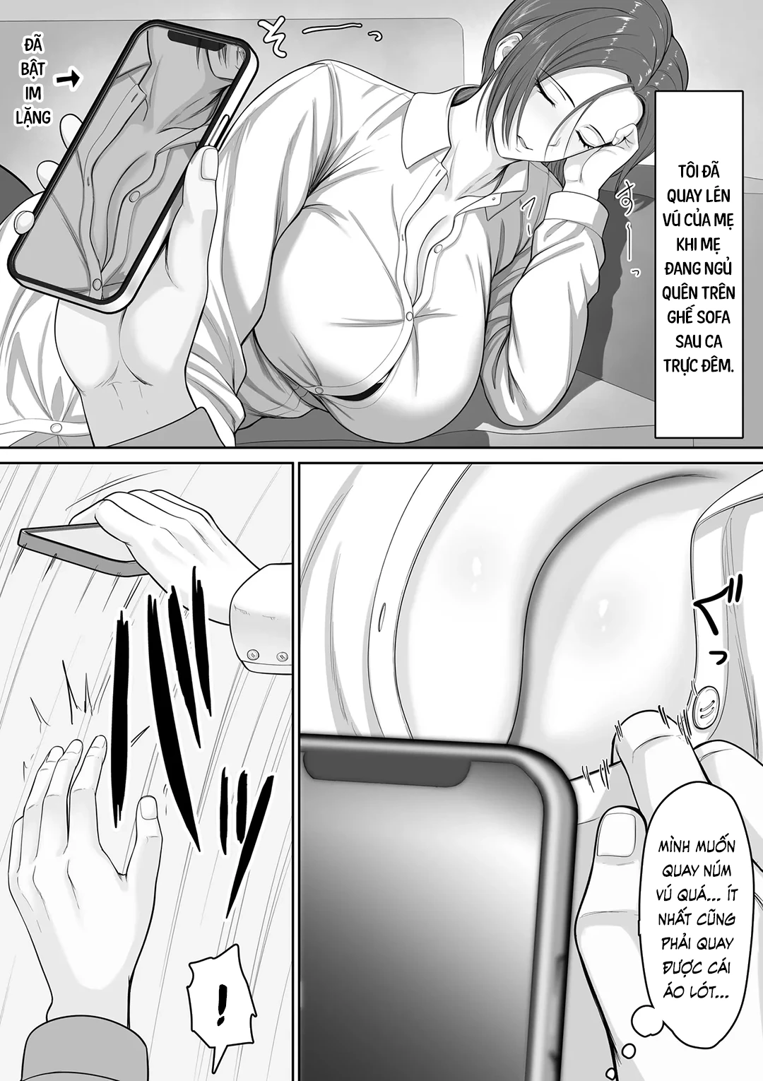 HentaiVN.net - Ảnh 6 - Mẹ tôi là cảnh sát - Chap 1