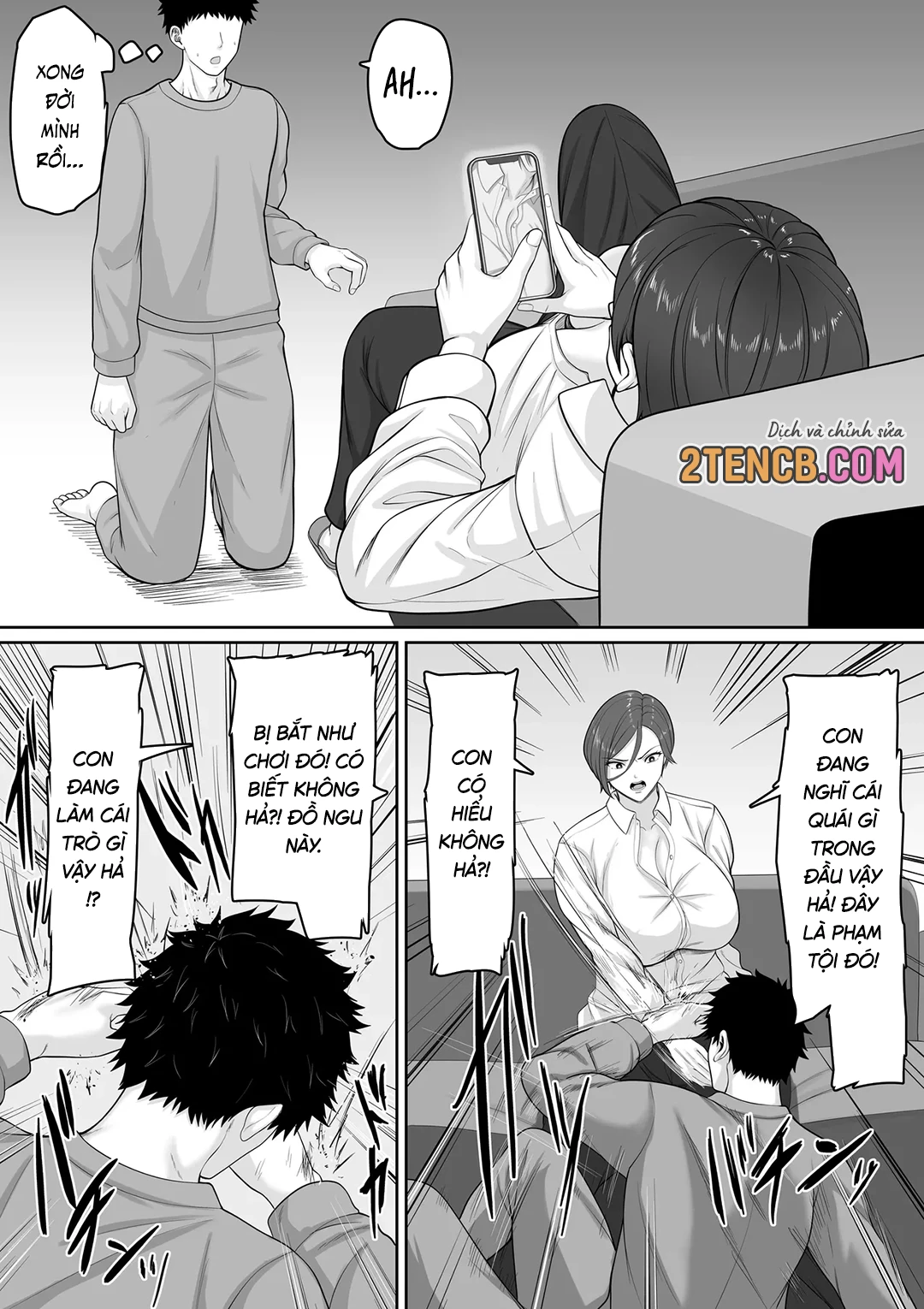HentaiVN.net - Ảnh 7 - Mẹ tôi là cảnh sát - Chap 1