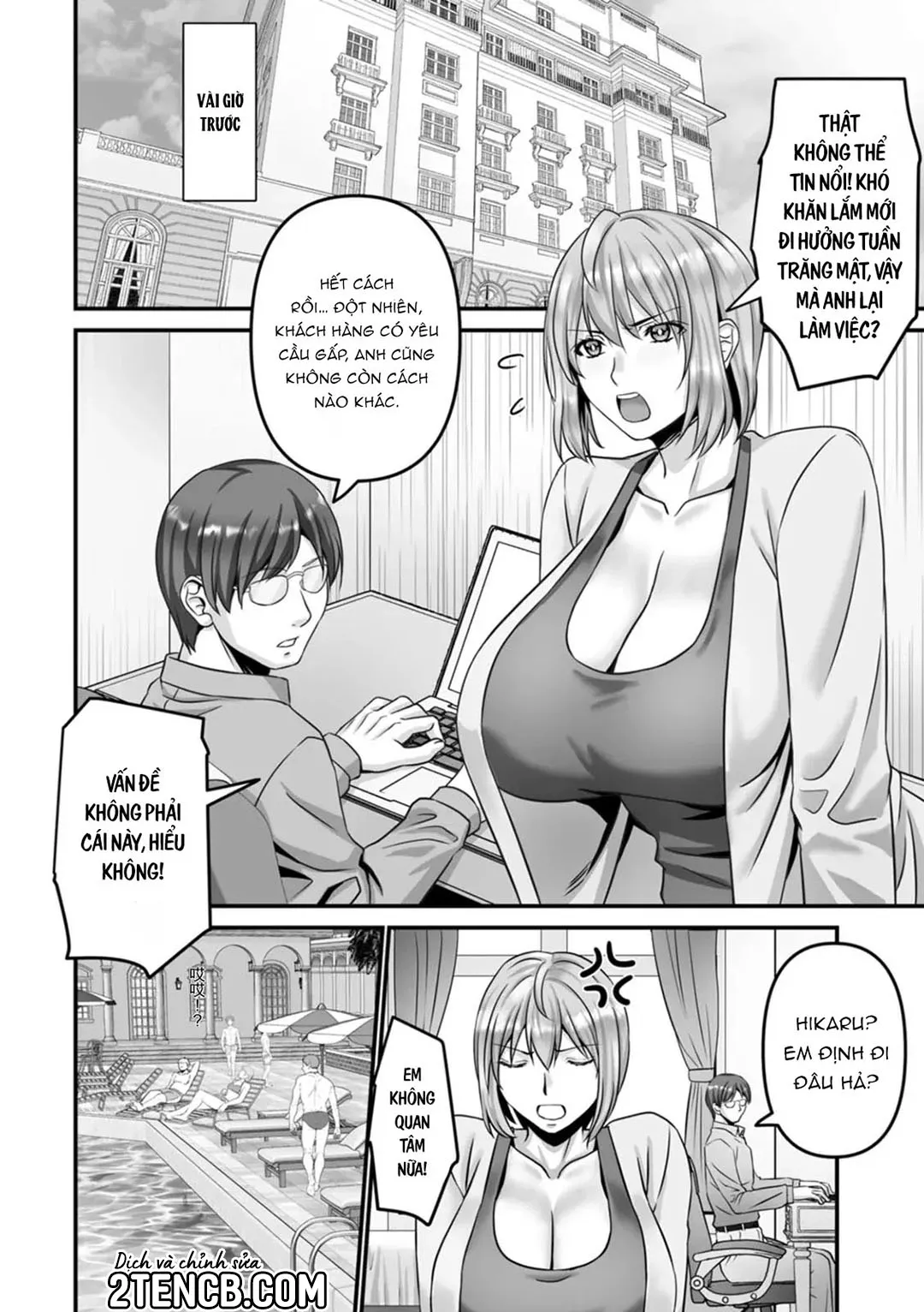 HentaiVN.net - Ảnh 3 - Vẻ Đẹp Chín Muồi: Những Người Vợ Sa Ngã - Chap 9