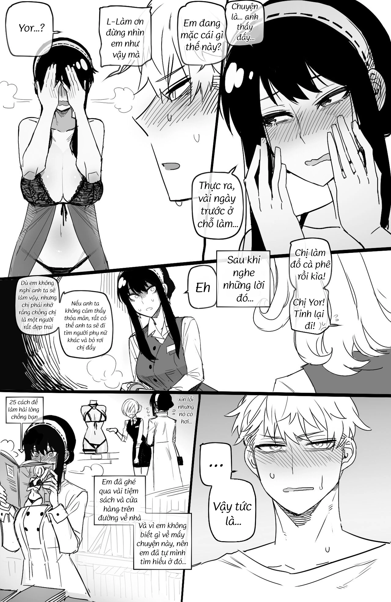 HentaiVN.net - Ảnh 11 - Spy x Sex - Chap 1