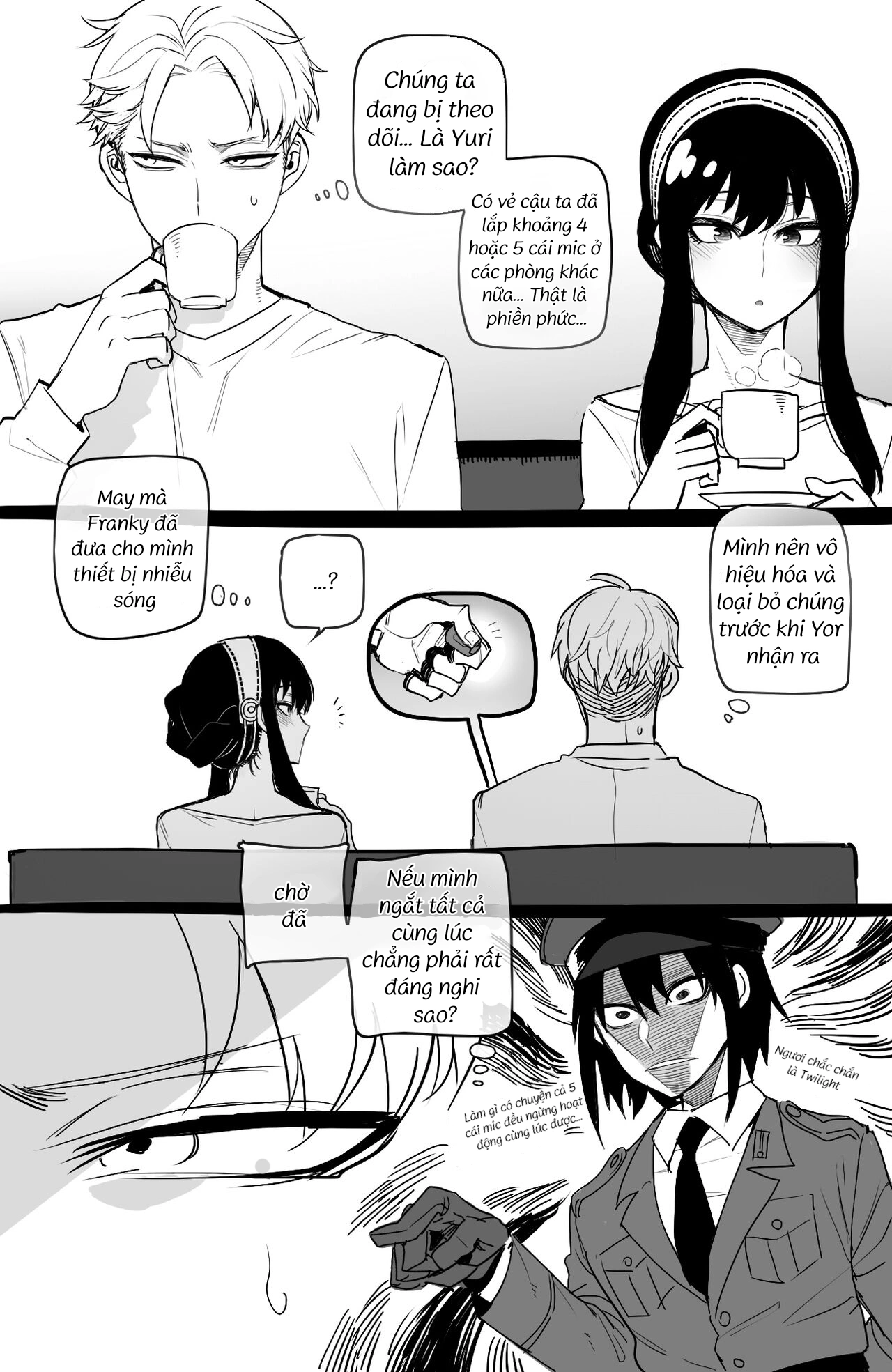HentaiVN.net - Ảnh 5 - Spy x Sex - Chap 1