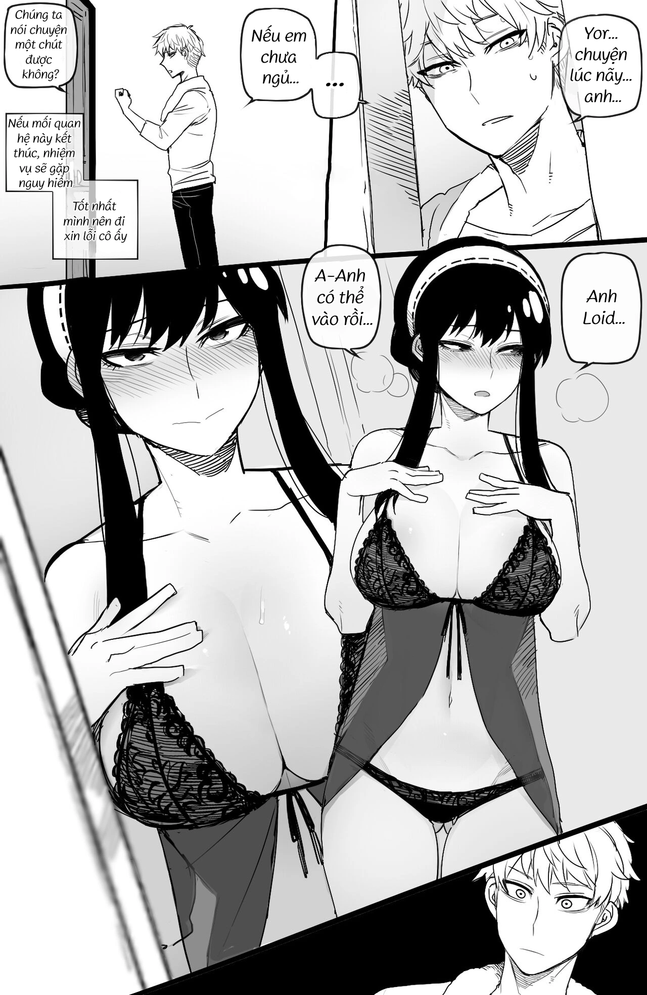 HentaiVN.net - Ảnh 10 - Spy x Sex - Chap 1