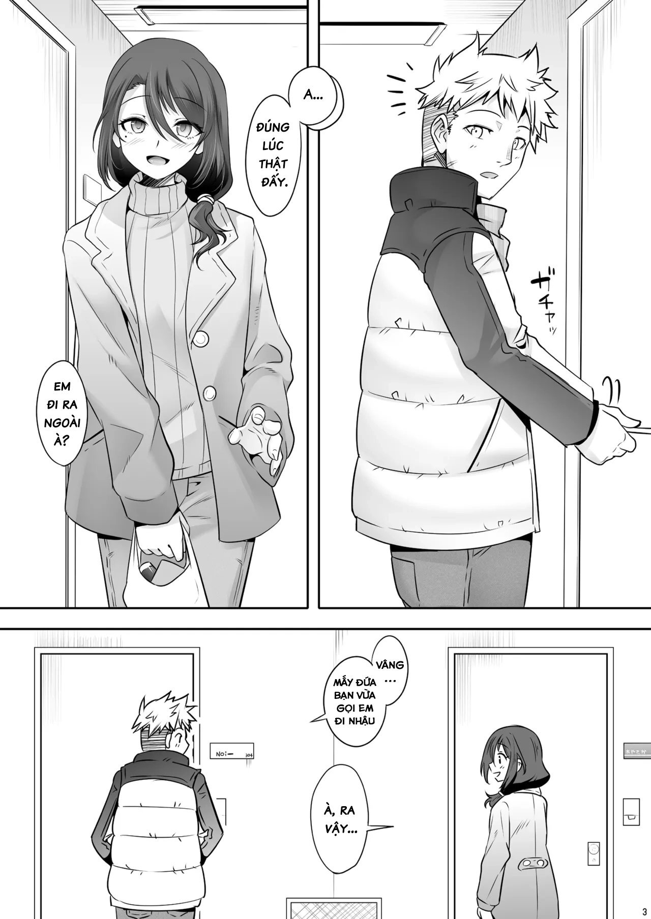 HentaiVN.net - Ảnh 3 - Chị Hàng Xóm Dâm Đãng - Chap 1