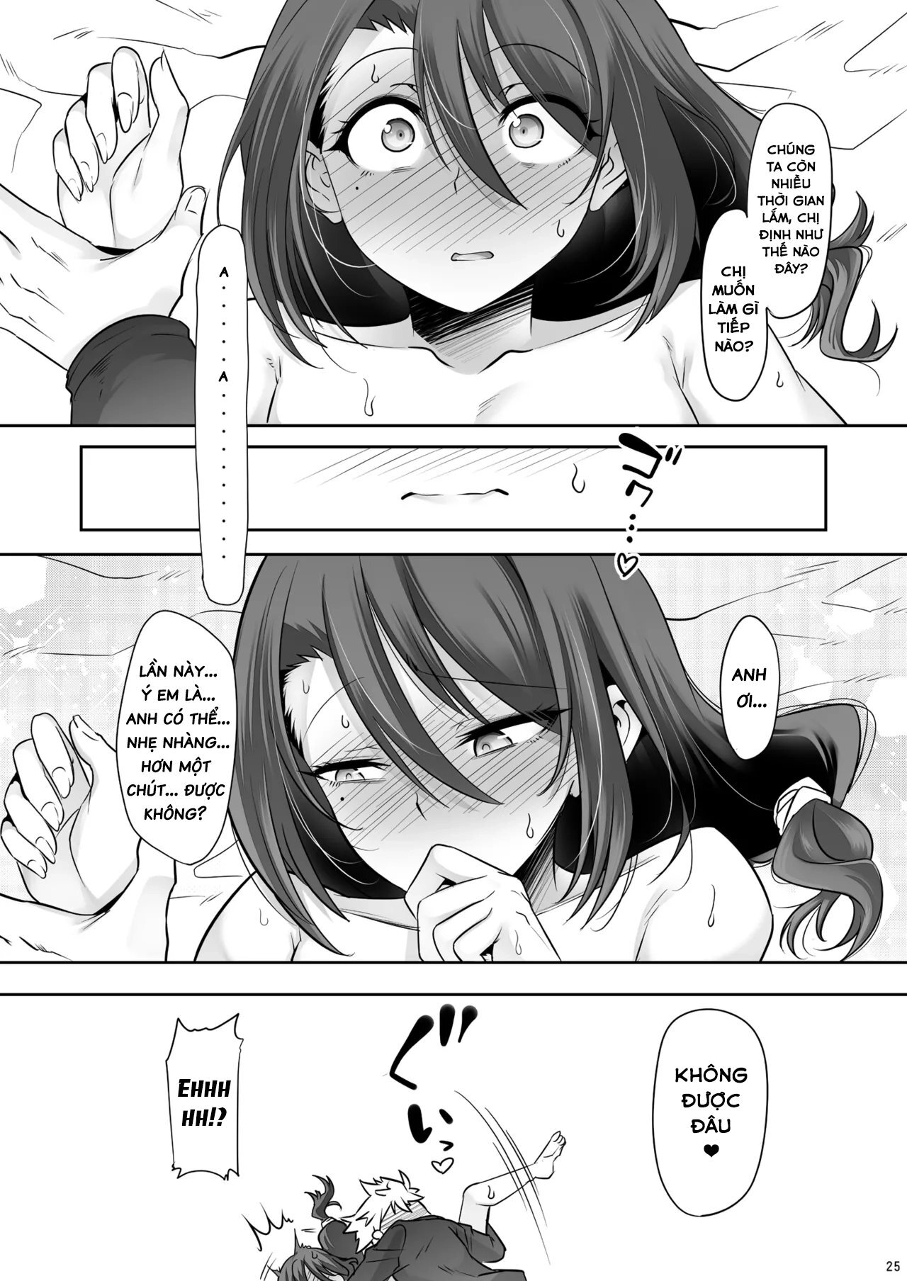 HentaiVN.net - Ảnh 25 - Chị Hàng Xóm Dâm Đãng - Chap 1