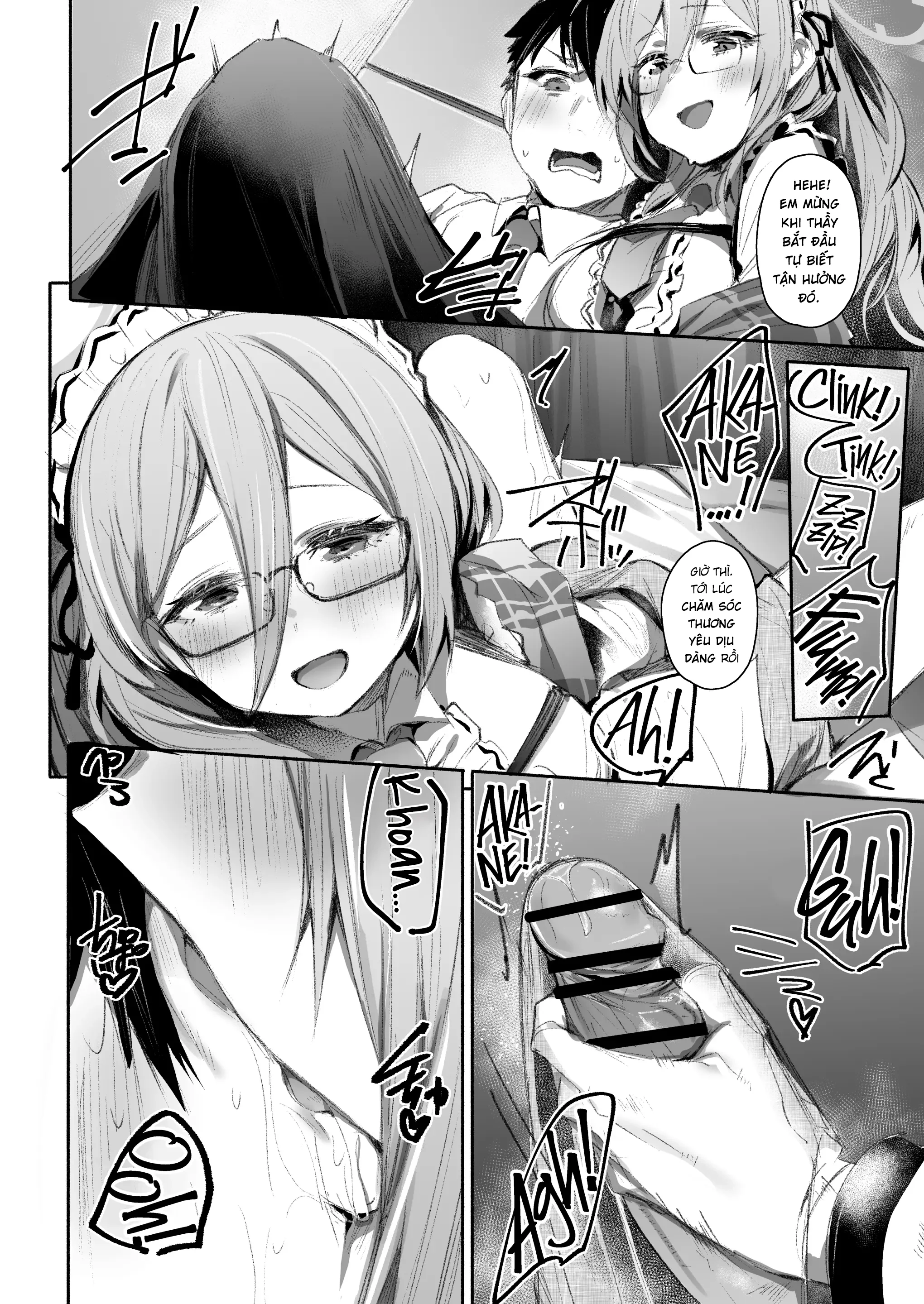 HentaiVN.net - Ảnh 7 - Extra Service Shuujitsu Mitchaku Noukou Houshi - Chap 1