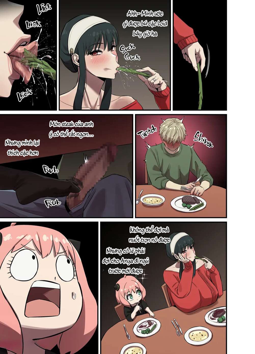 HentaiVN.net - Ảnh 11 - CRAZY SEX LIFE OF THE FORGER FAMILY - Chap 1