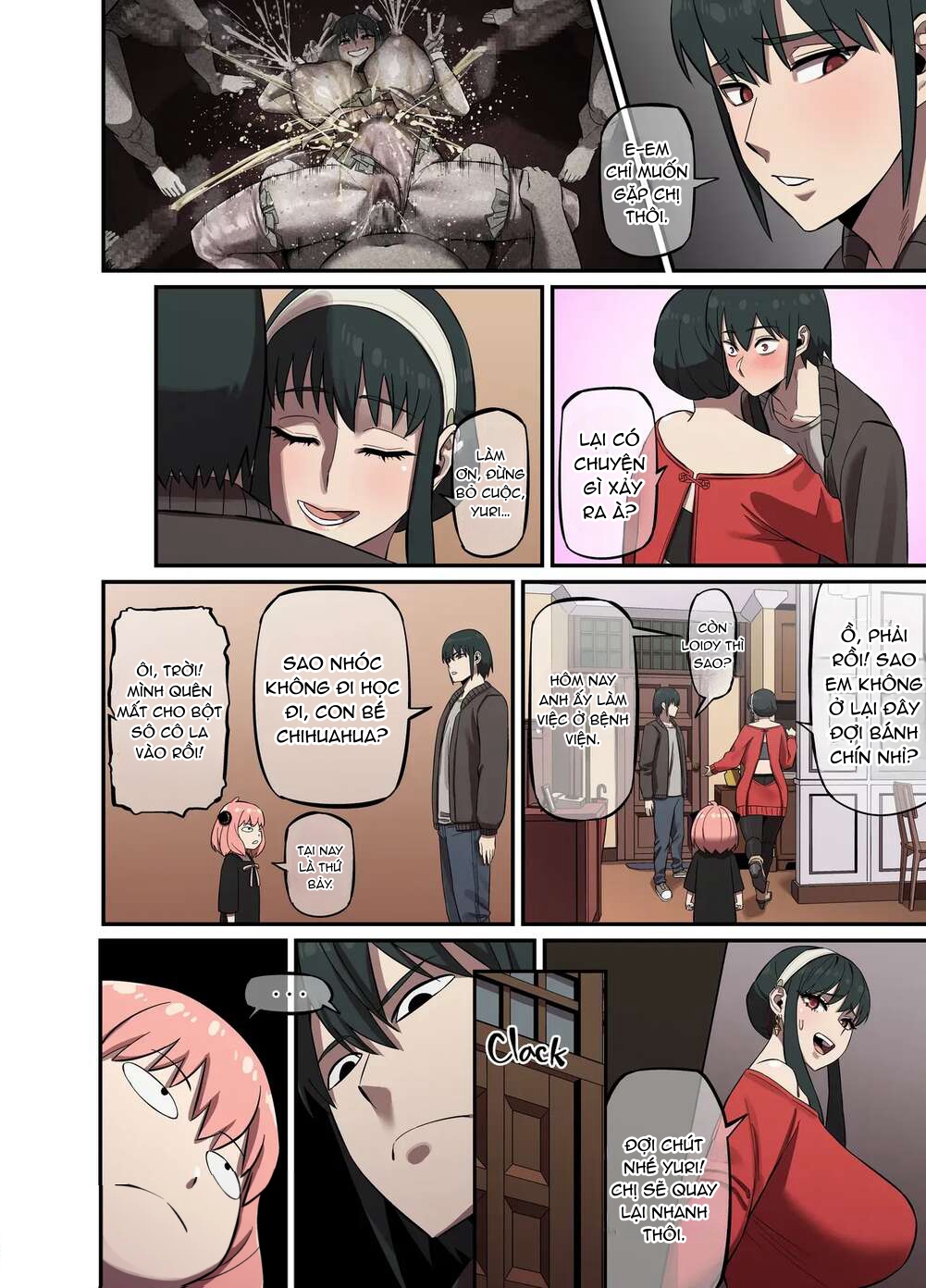 HentaiVN.net - Ảnh 22 - CRAZY SEX LIFE OF THE FORGER FAMILY - Chap 1