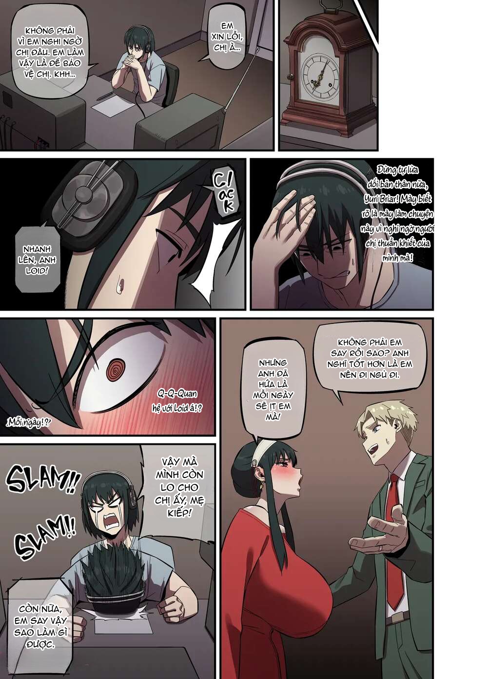 HentaiVN.net - Ảnh 25 - CRAZY SEX LIFE OF THE FORGER FAMILY - Chap 1