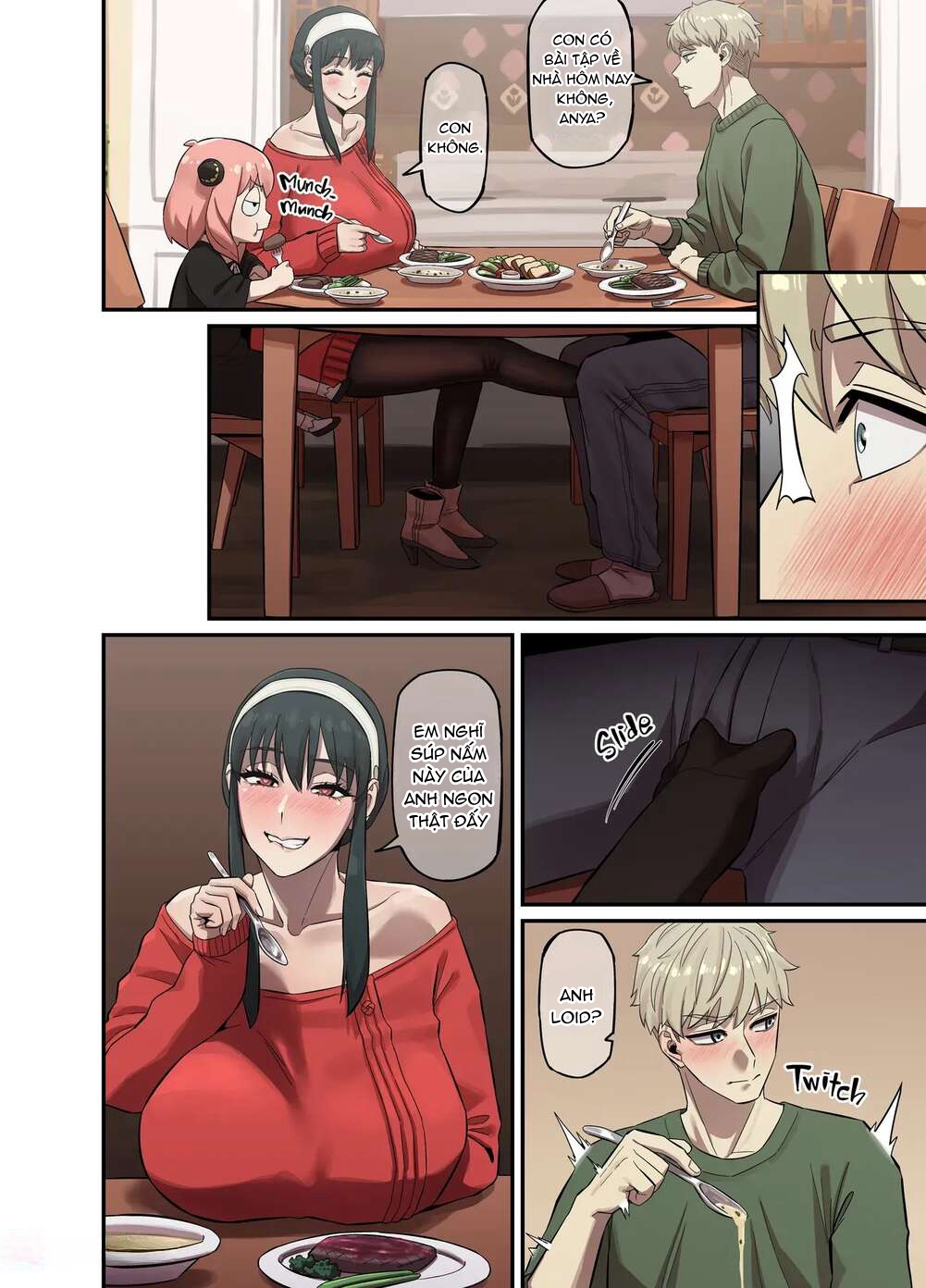 HentaiVN.net - Ảnh 10 - CRAZY SEX LIFE OF THE FORGER FAMILY - Chap 1