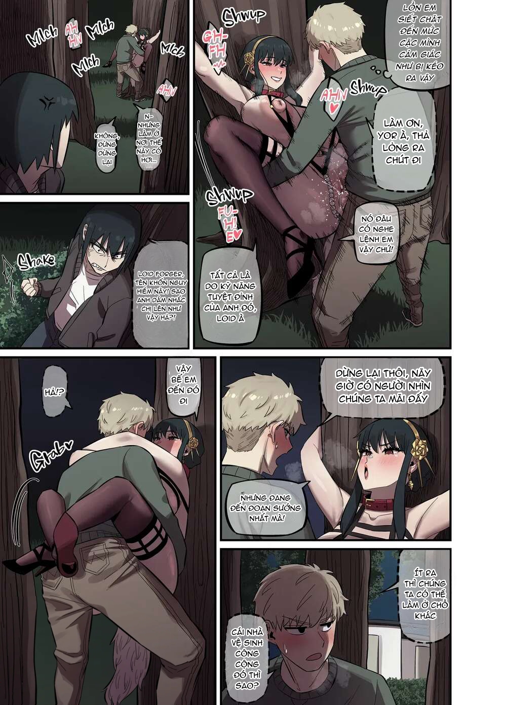 HentaiVN.net - Ảnh 17 - CRAZY SEX LIFE OF THE FORGER FAMILY - Chap 2