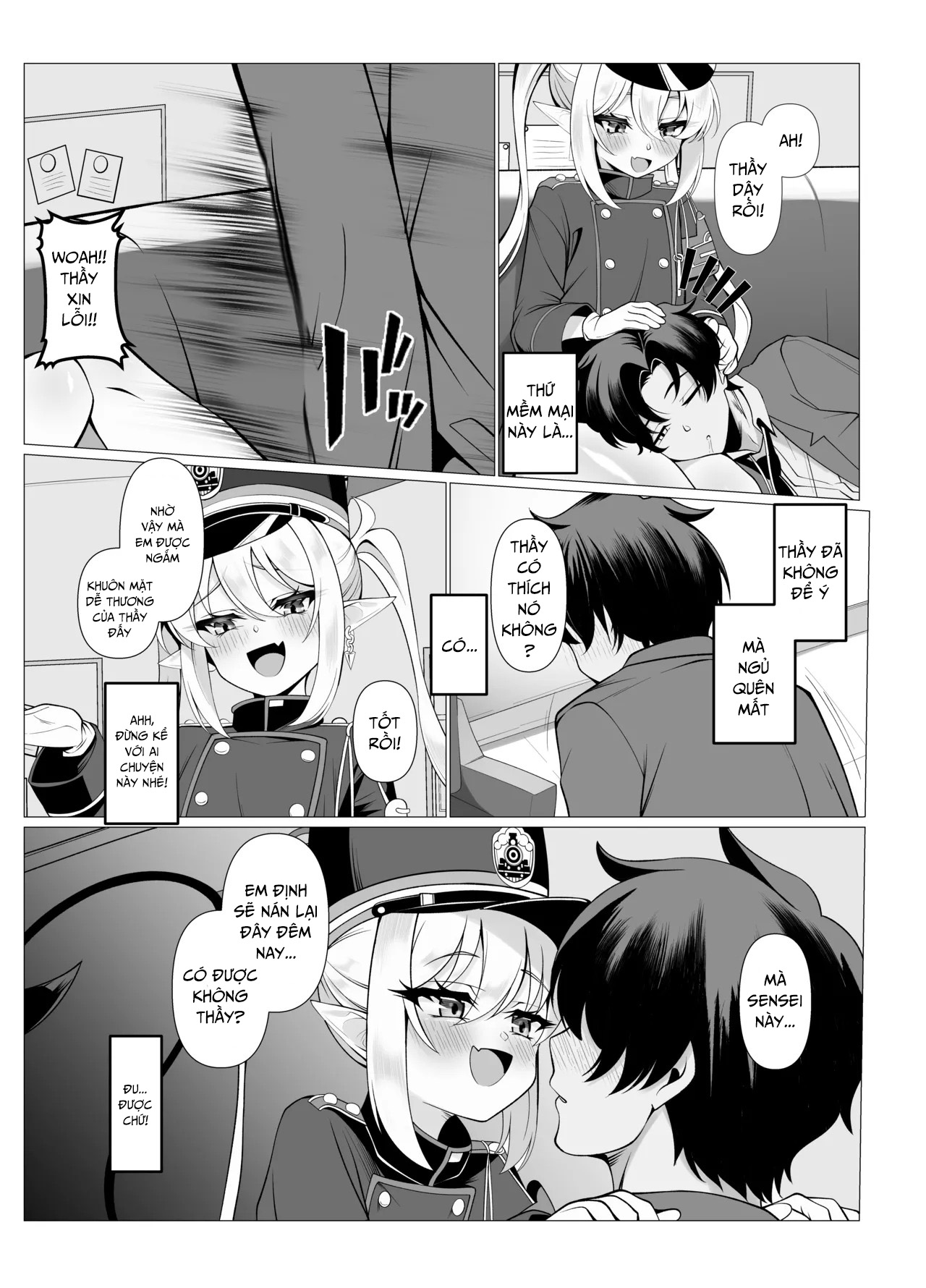 HentaiVN.net - Ảnh 7 - Ở bên em thêm chút thôi - Chap 1