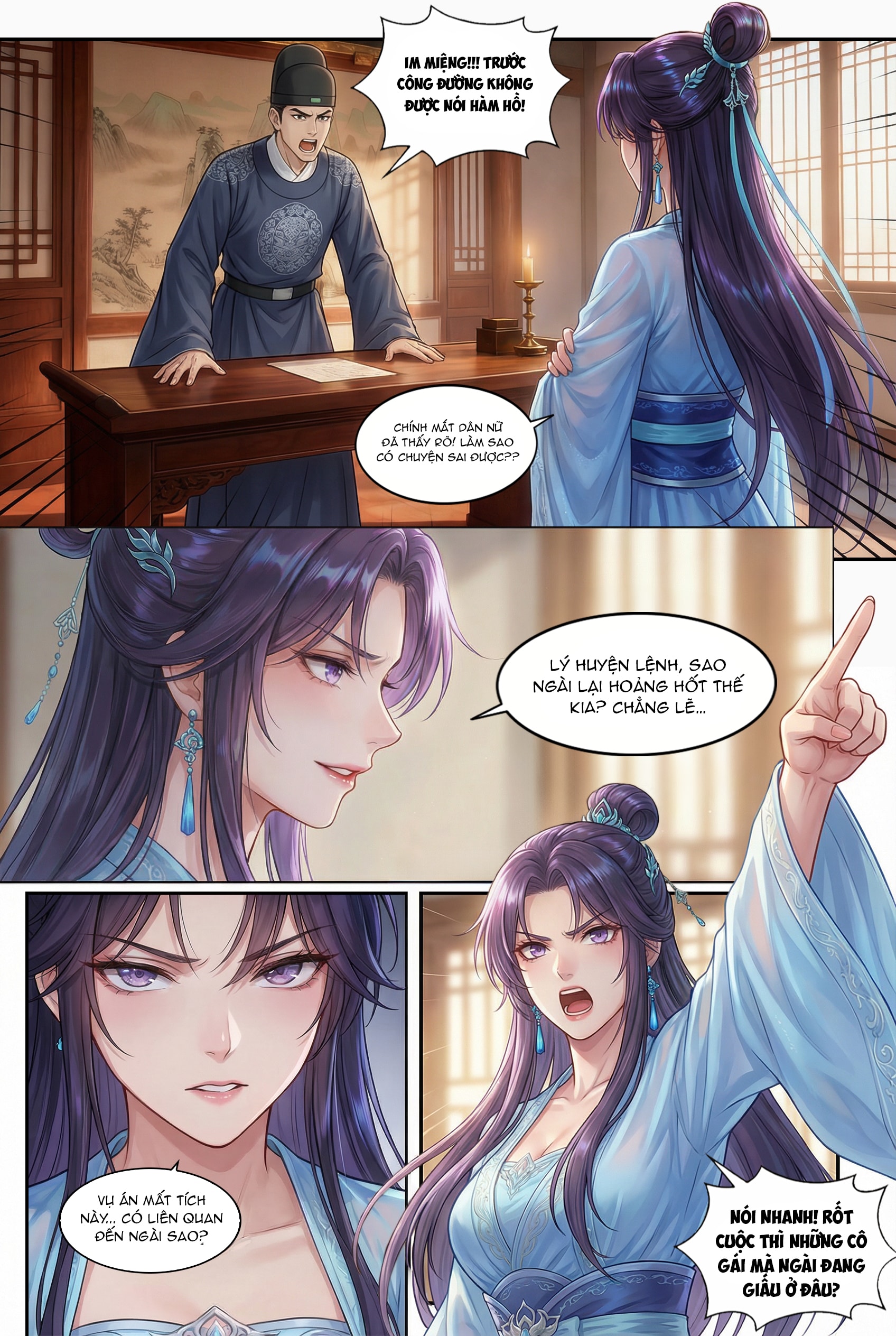 HentaiVN.net - Ảnh 18 - Trò chơi mô phỏng cẩu quan - Chap 1