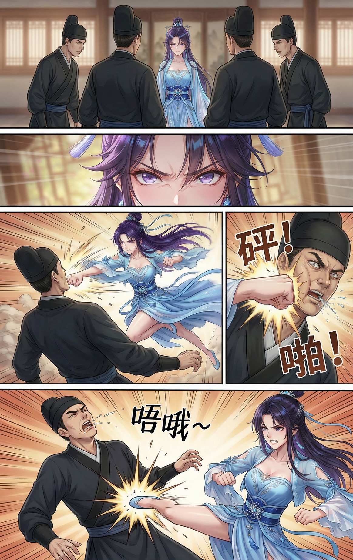HentaiVN.net - Ảnh 20 - Trò chơi mô phỏng cẩu quan - Chap 1