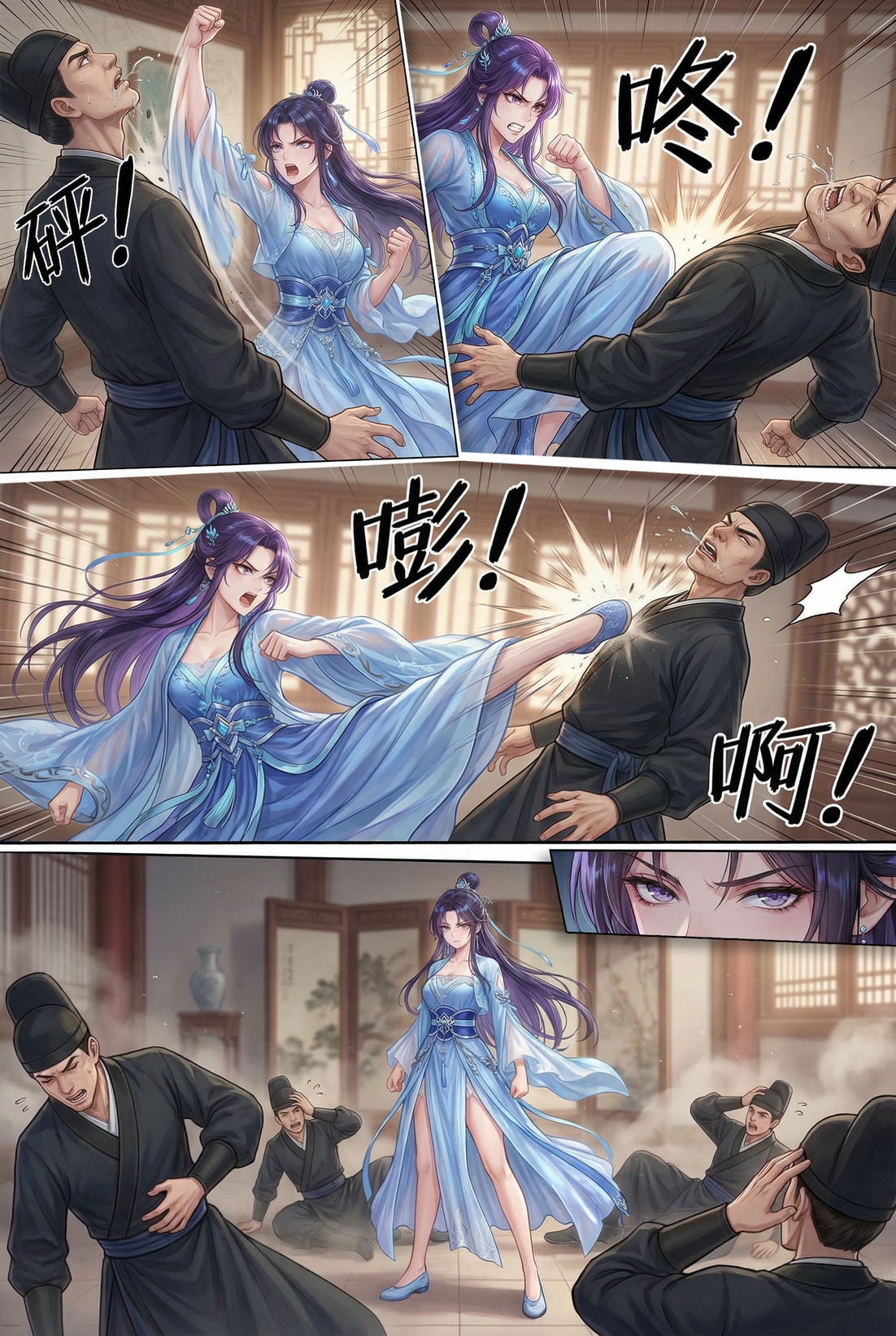 HentaiVN.net - Ảnh 21 - Trò chơi mô phỏng cẩu quan - Chap 1