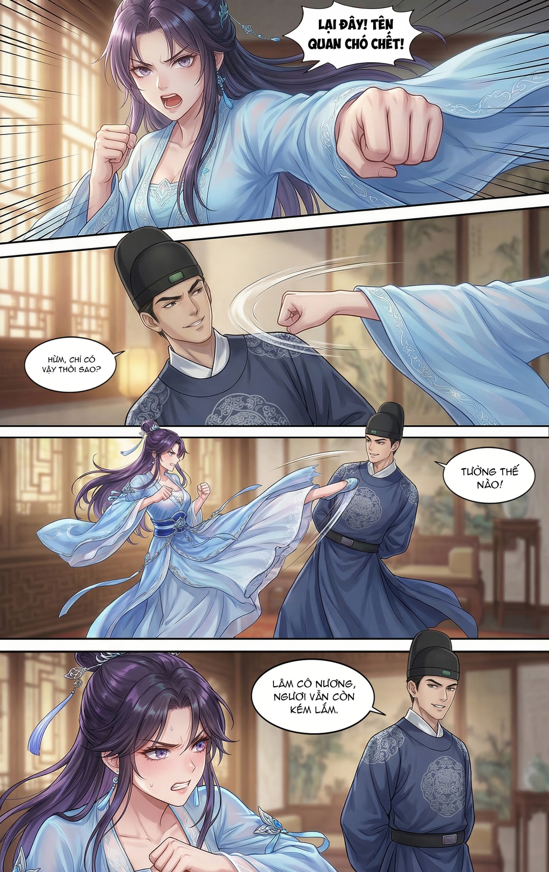 HentaiVN.net - Ảnh 23 - Trò chơi mô phỏng cẩu quan - Chap 1