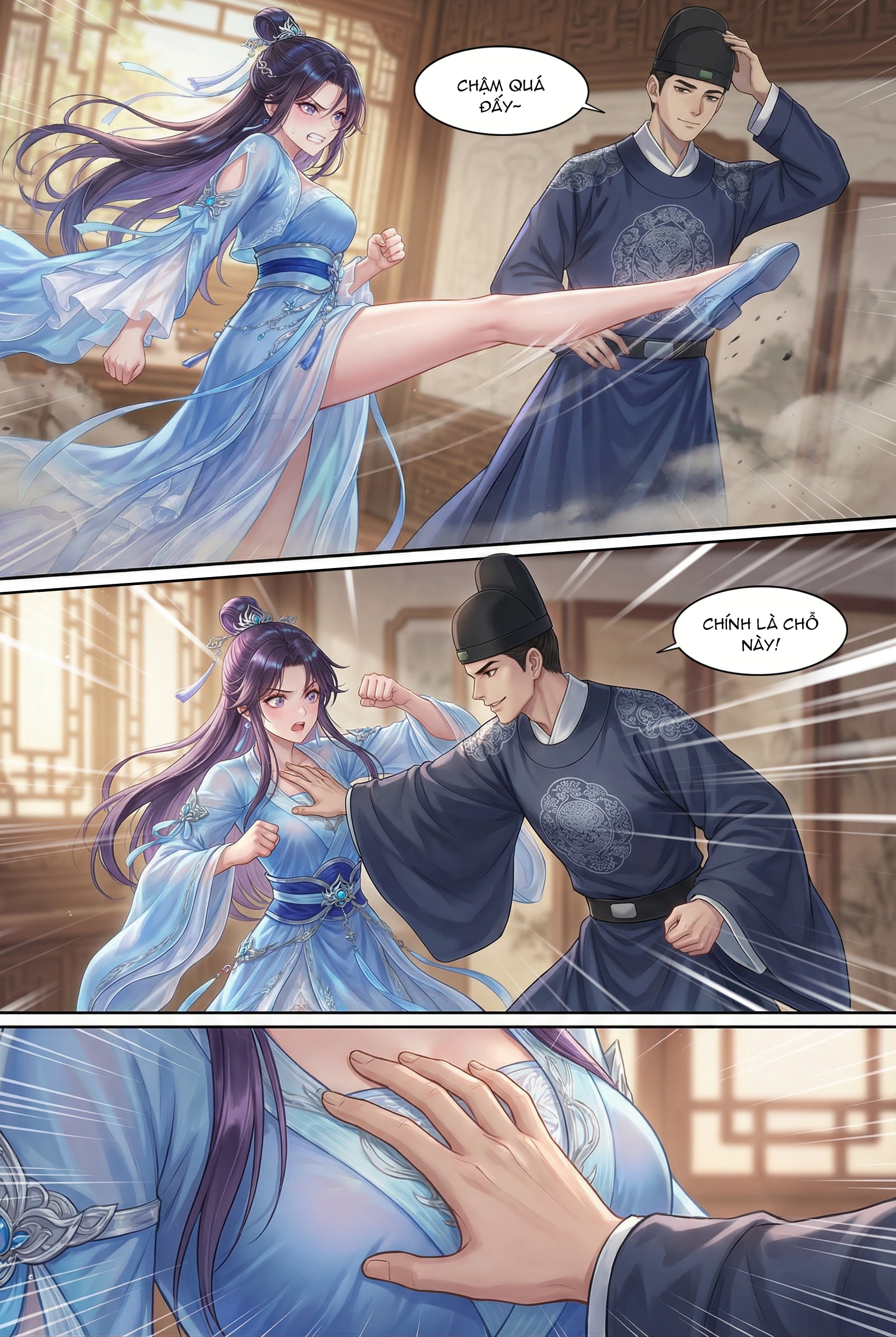 HentaiVN.net - Ảnh 24 - Trò chơi mô phỏng cẩu quan - Chap 1