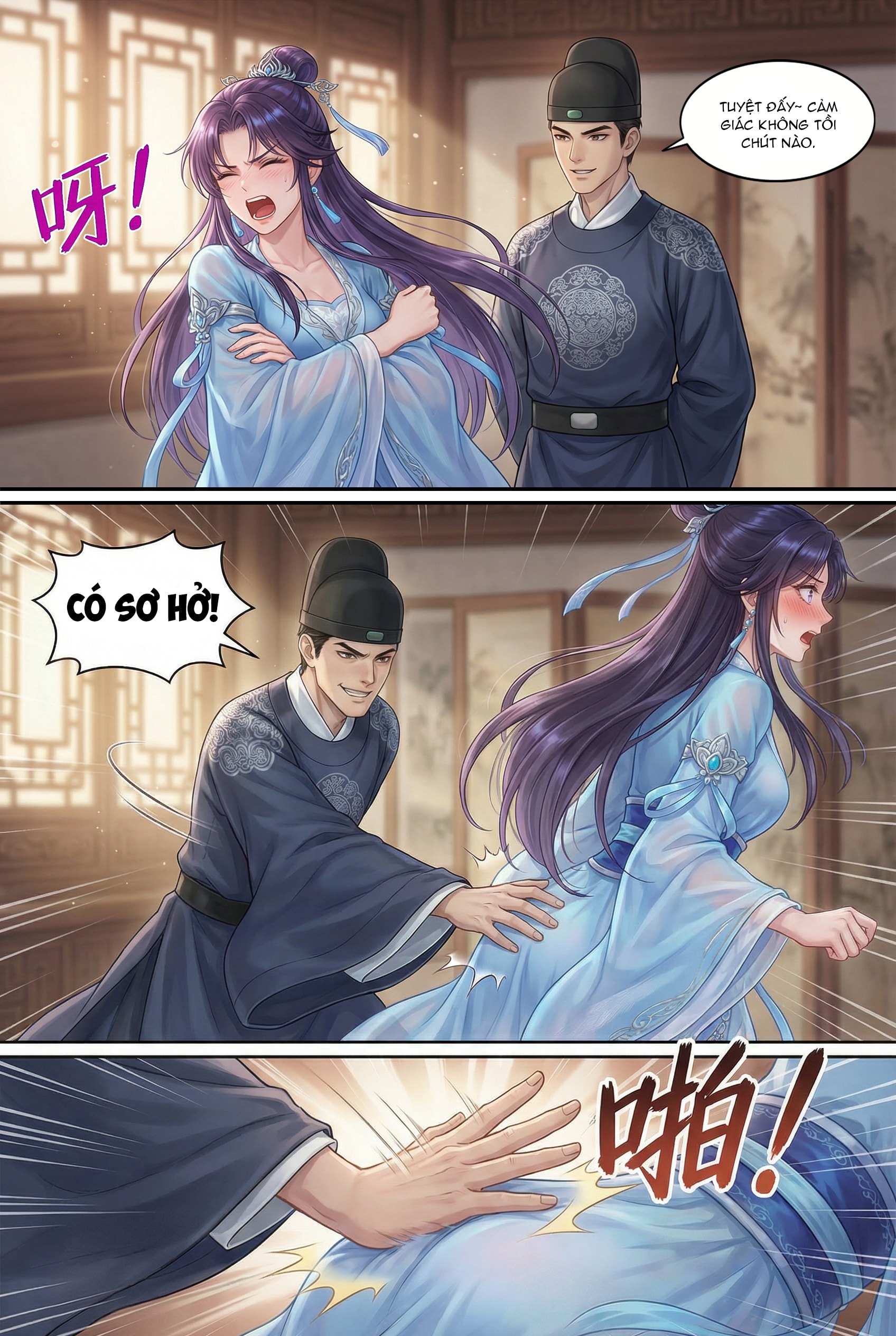 HentaiVN.net - Ảnh 25 - Trò chơi mô phỏng cẩu quan - Chap 1