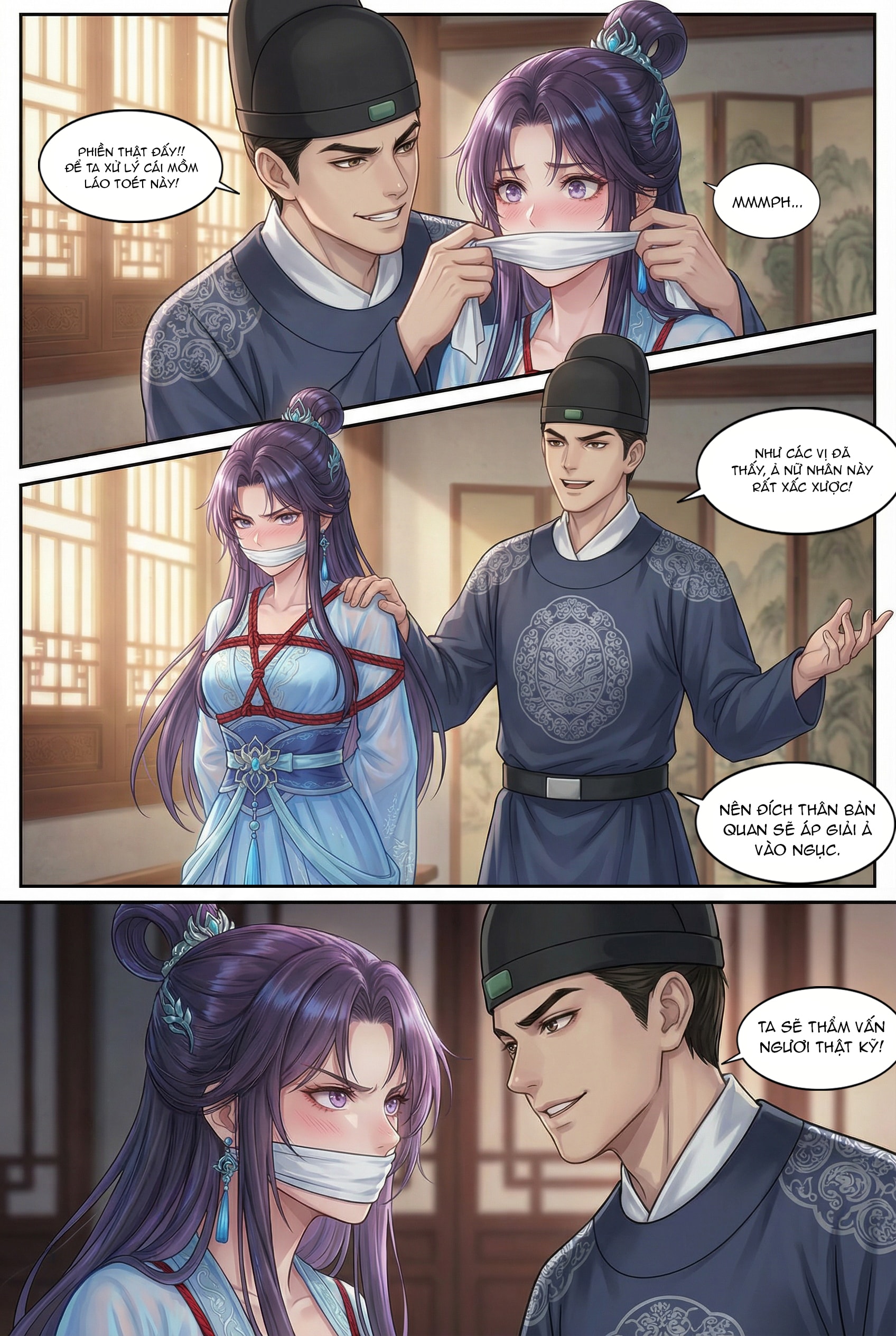 HentaiVN.net - Ảnh 28 - Trò chơi mô phỏng cẩu quan - Chap 1