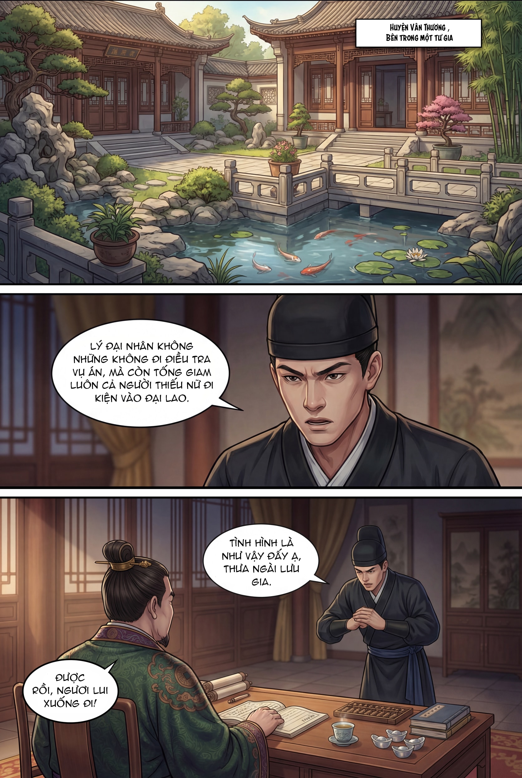 HentaiVN.net - Ảnh 31 - Trò chơi mô phỏng cẩu quan - Chap 2