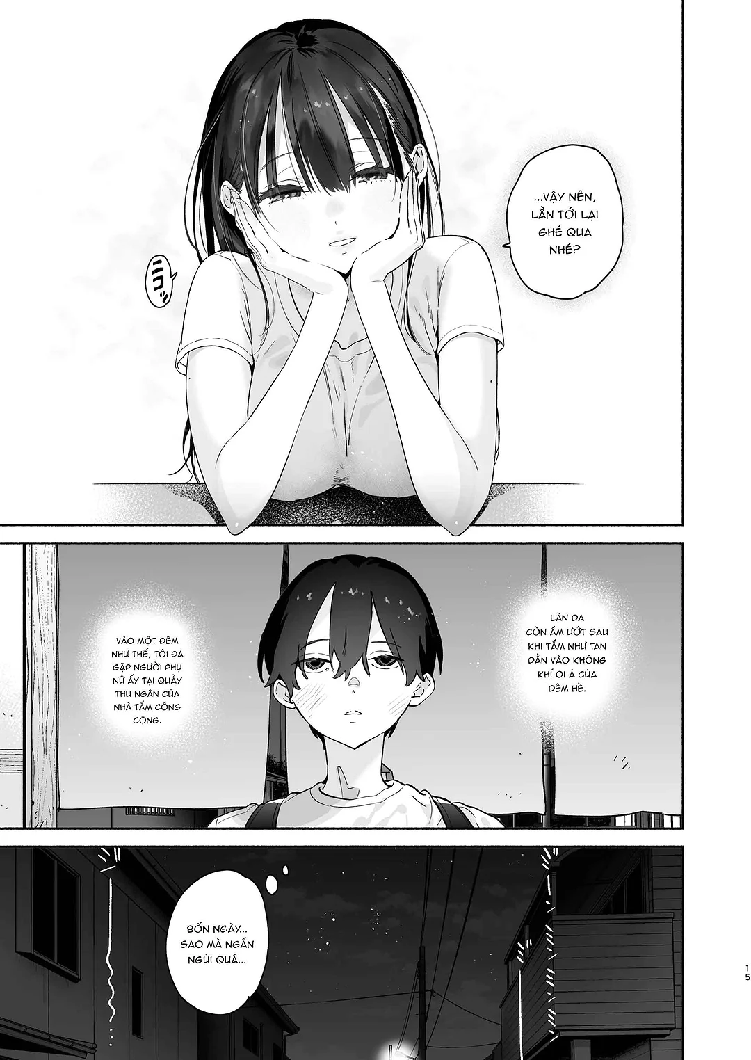 HentaiVN.net - Ảnh 14 - 4 ngày hè Giao hòa cùng Chị gái Nhà tắm công cộng - Chap 1