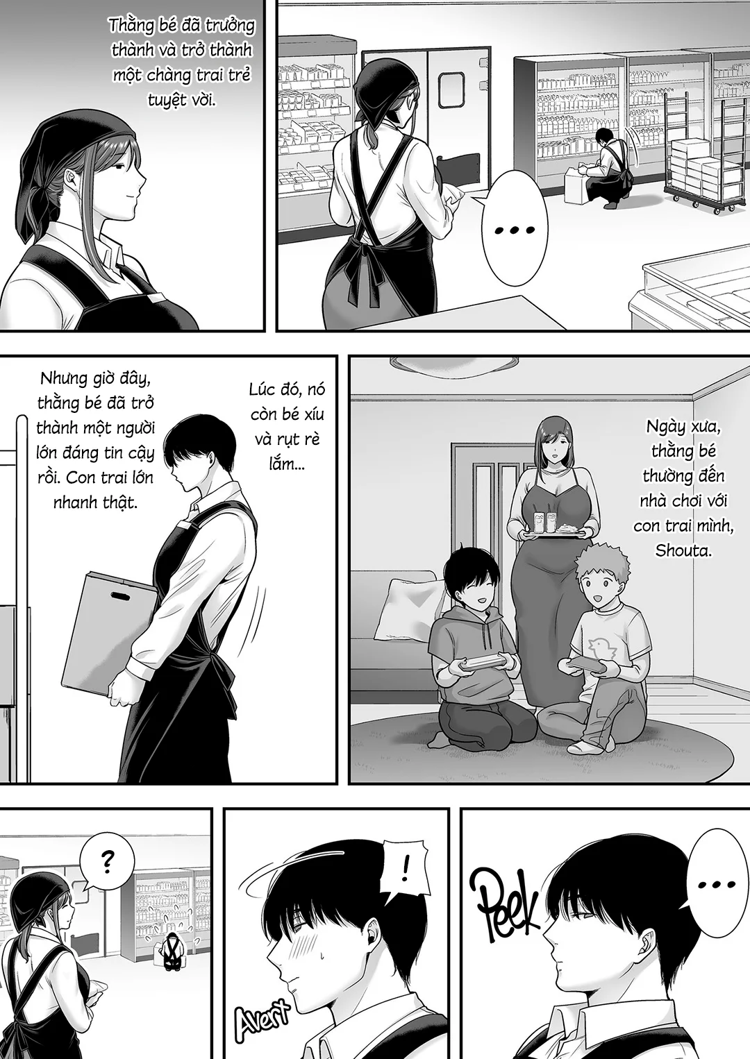 HentaiVN.net - Ảnh 5 - Bí mật của tôi với dì Mariko - Chap 1
