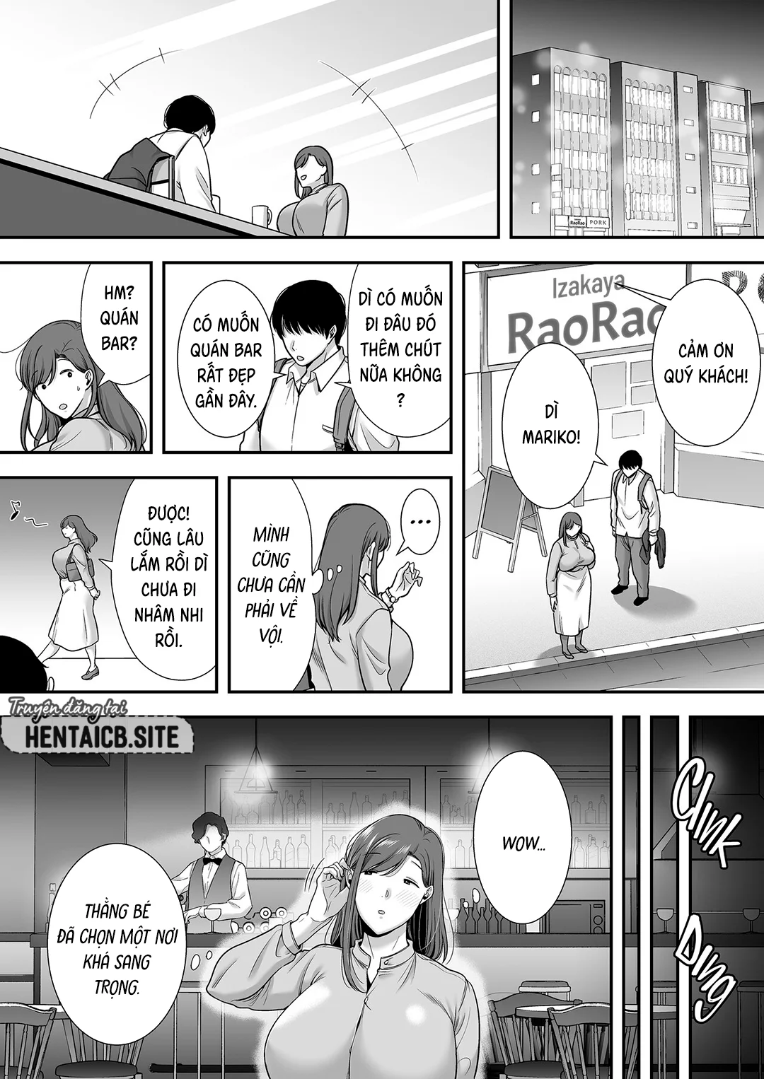 HentaiVN.net - Ảnh 7 - Bí mật của tôi với dì Mariko - Chap 1