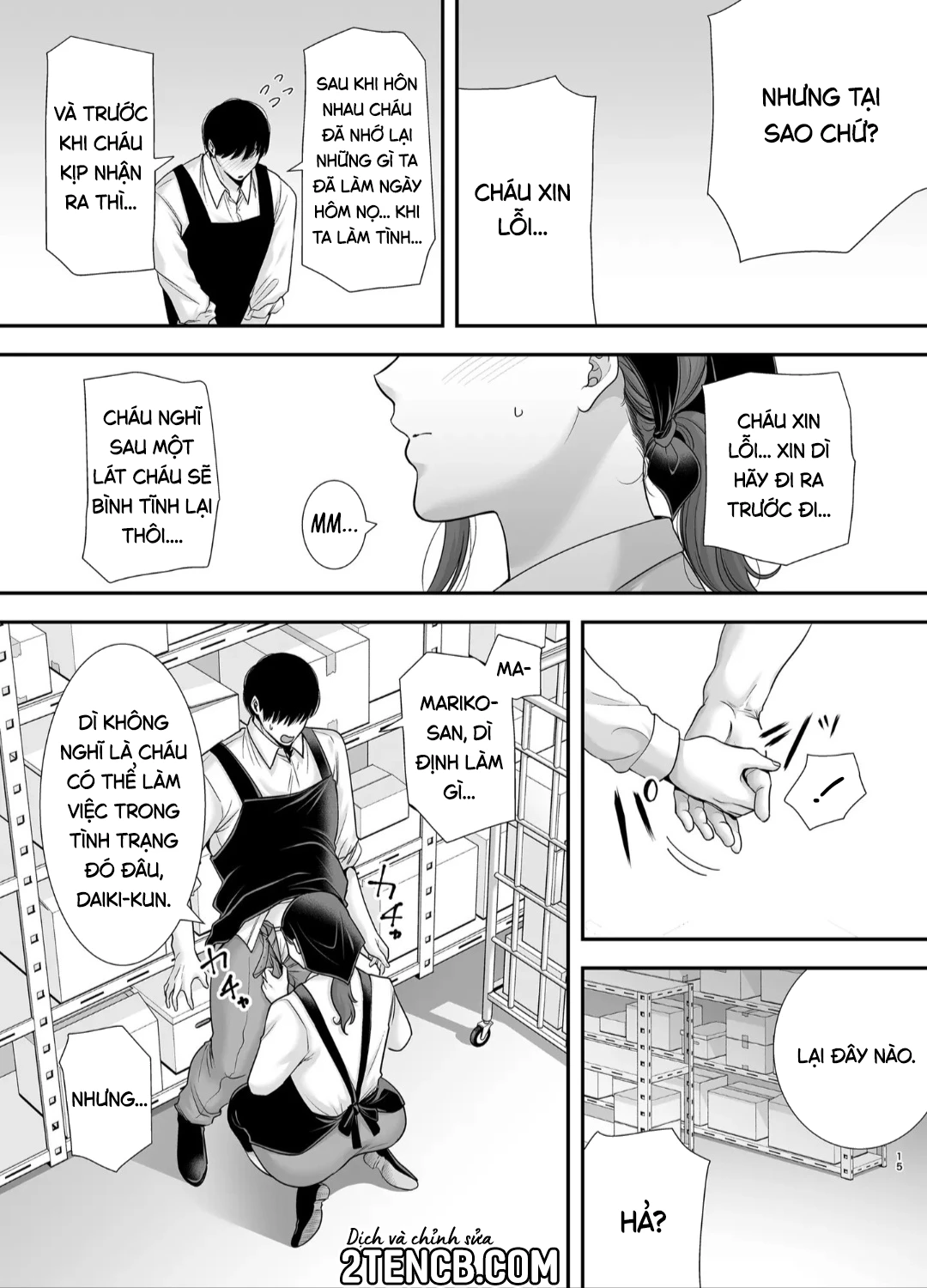 HentaiVN.net - Ảnh 14 - Bí mật của tôi với dì Mariko - Chap 2