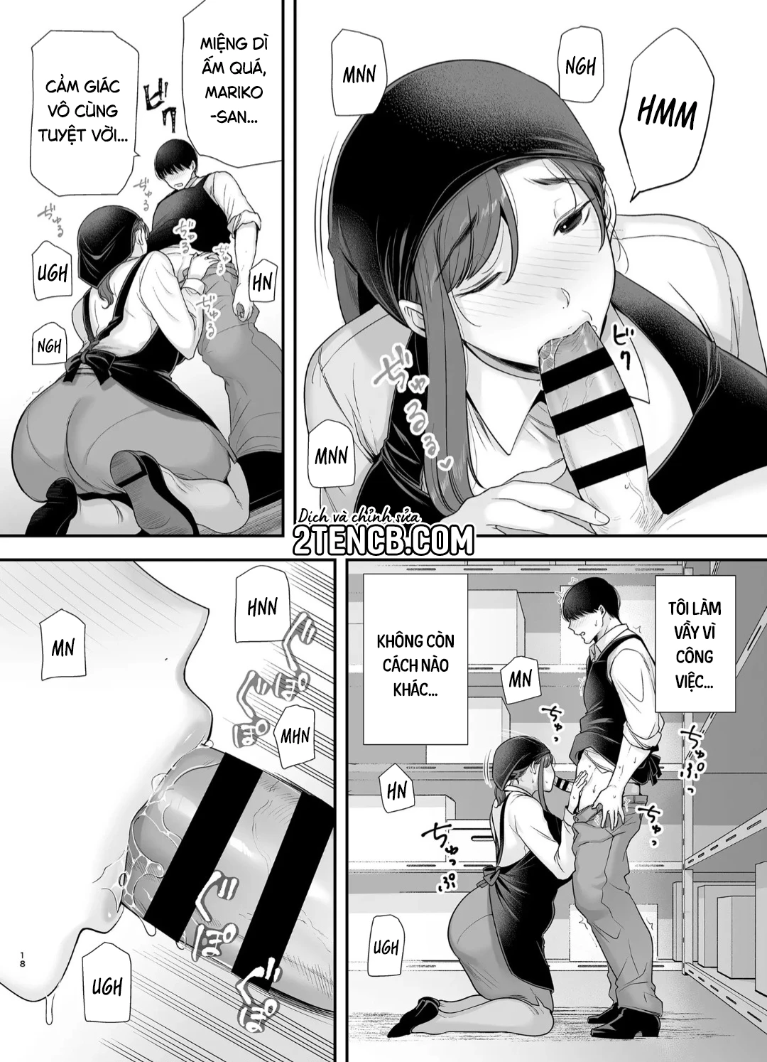 HentaiVN.net - Ảnh 17 - Bí mật của tôi với dì Mariko - Chap 2