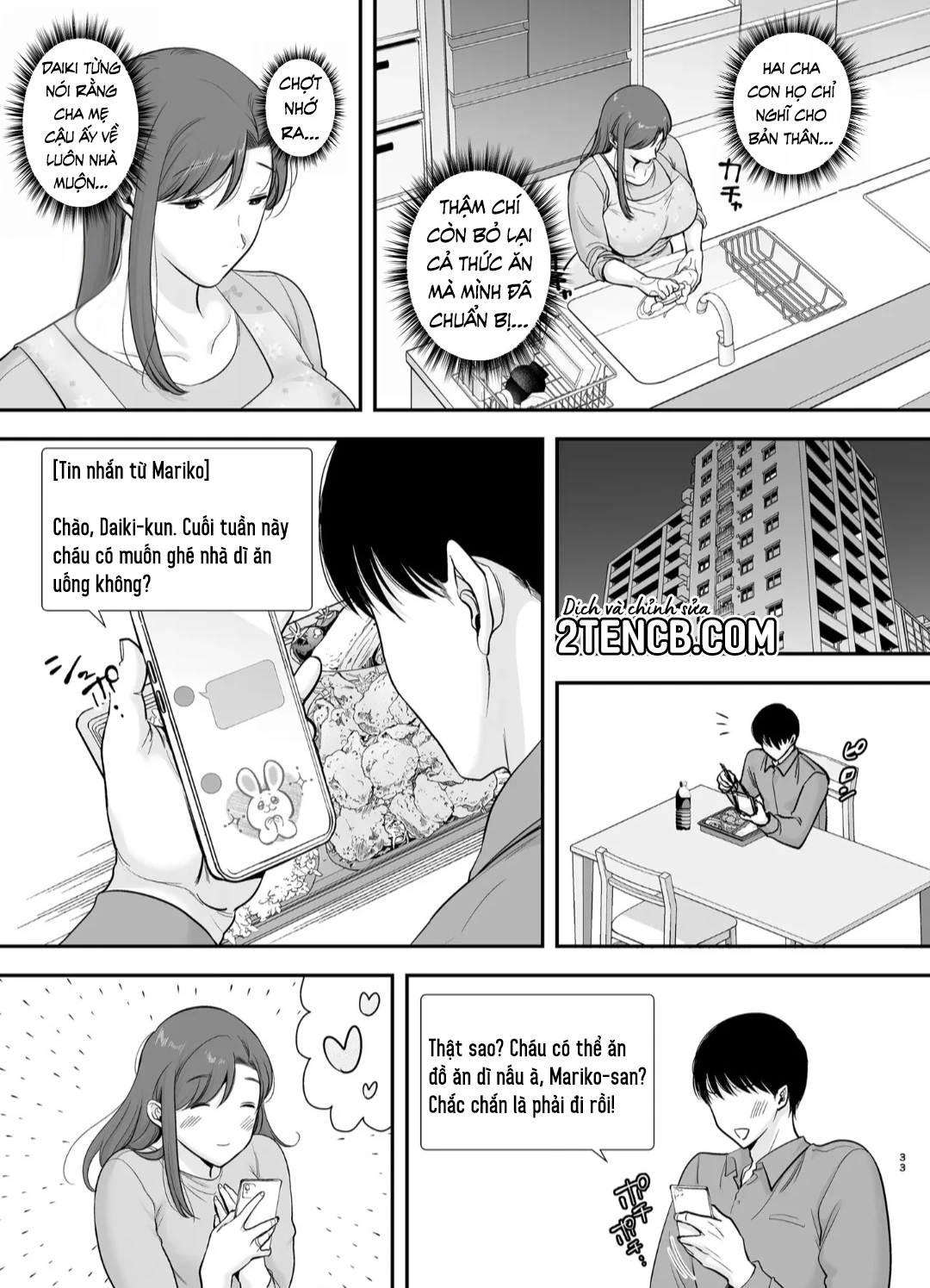HentaiVN.net - Ảnh 32 - Bí mật của tôi với dì Mariko - Chap 2